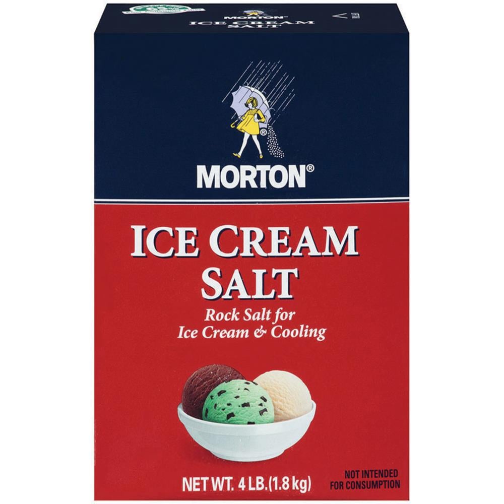 Ice Cream Salt - All-Natural Rock Salt for Ice Cream Maker, Universally  Compatible with All Ice Cream Makers that Use Rock Salt - Exceptionally  High