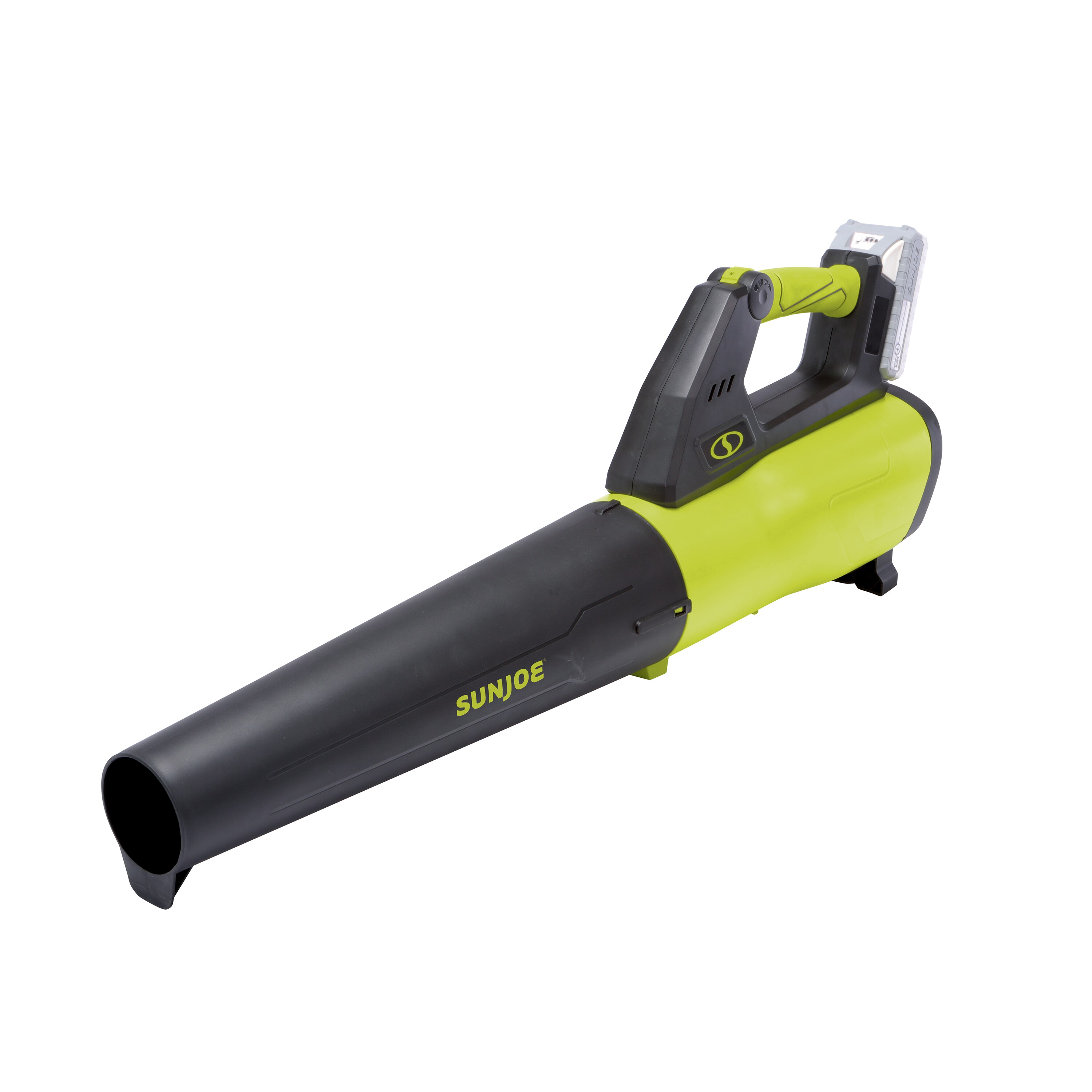 Sun Joe 24 Volt 385 Cfm 100 Mph Battery Handheld Leaf Blower 2 Ah Battery And Charger Included 6271