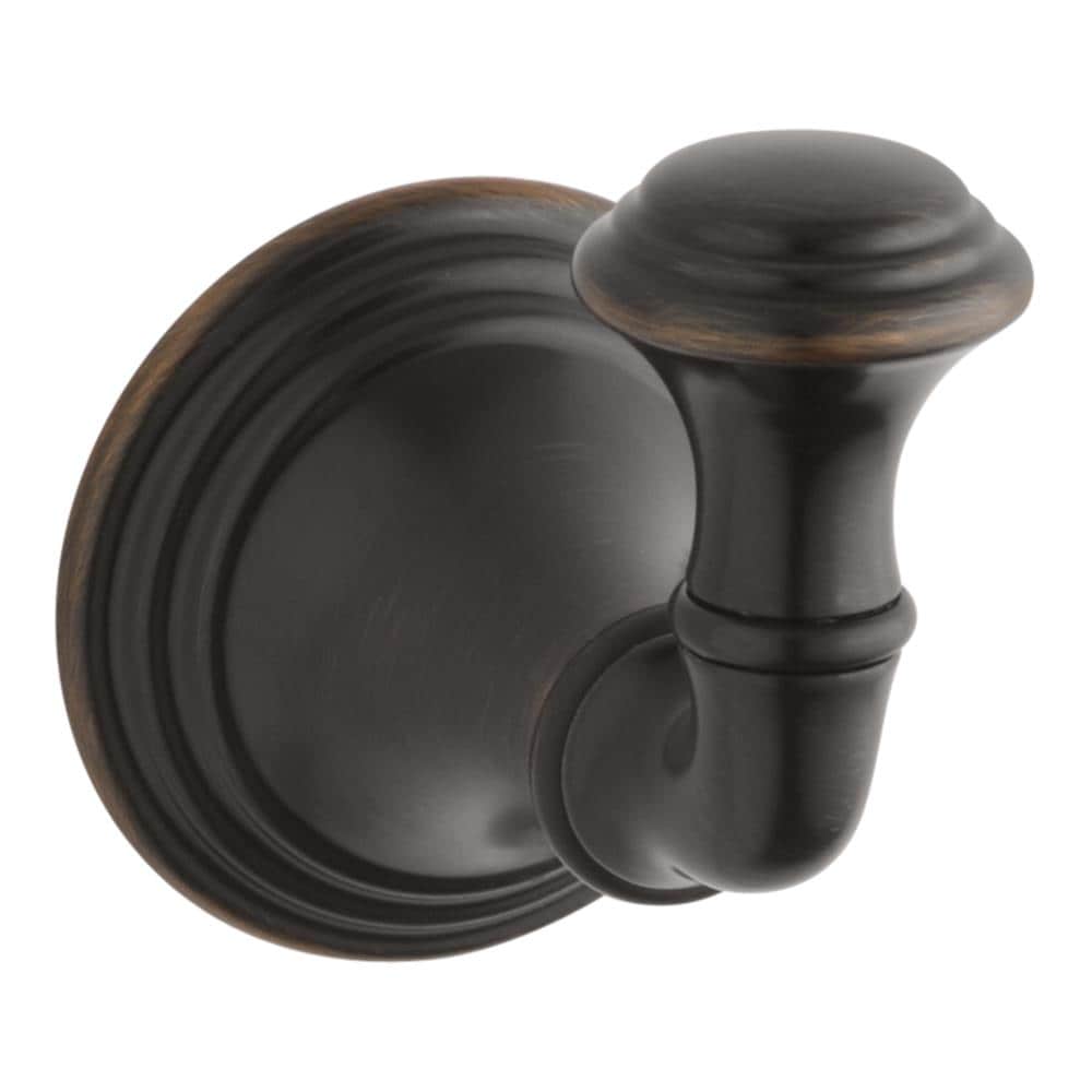 KOHLER 10555-2BZ Devonshire Oil Rubbed Bronze Single -Hook Wall mount Towel Hook