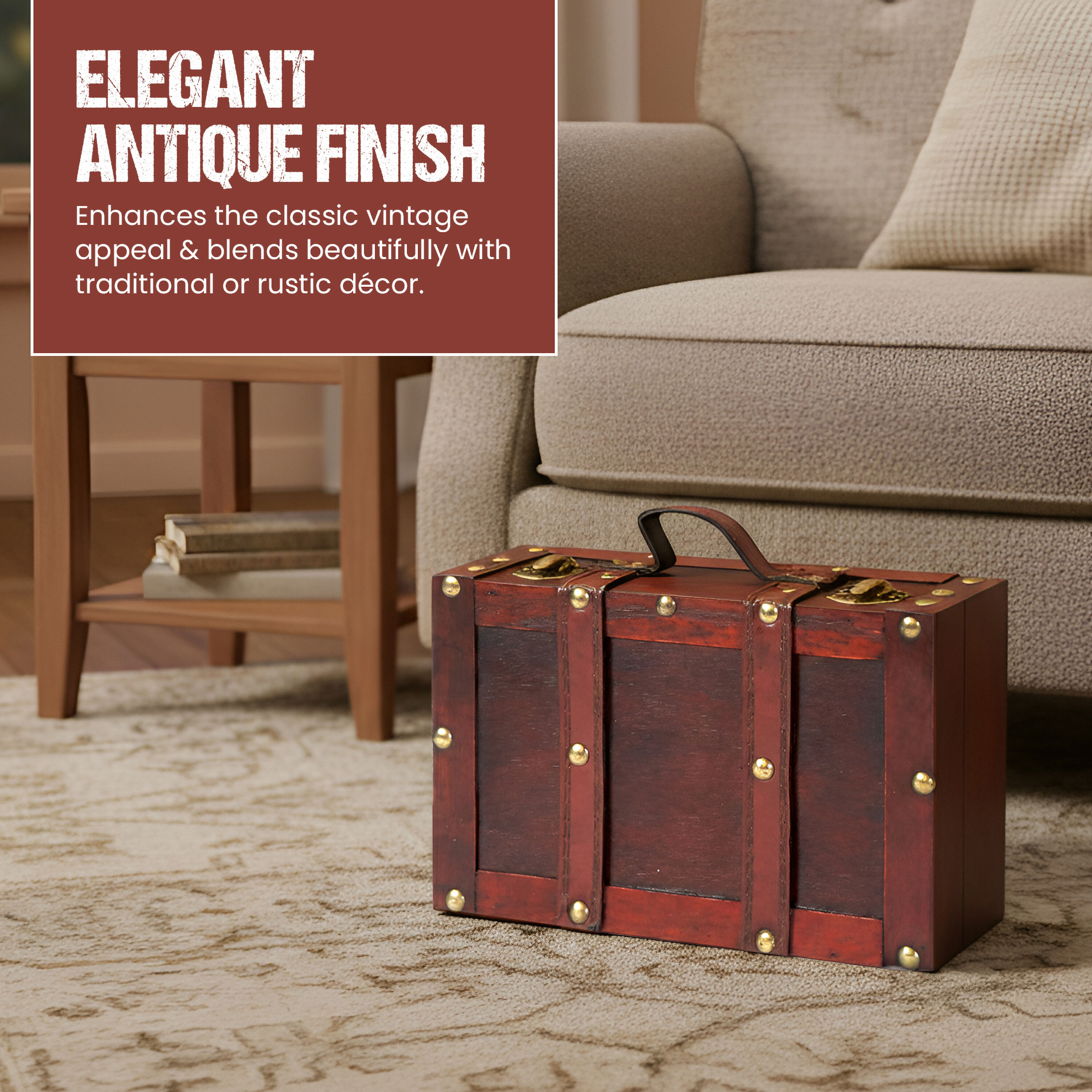 Vintiquewise QI003013.S Storage-Trunks - View #6
