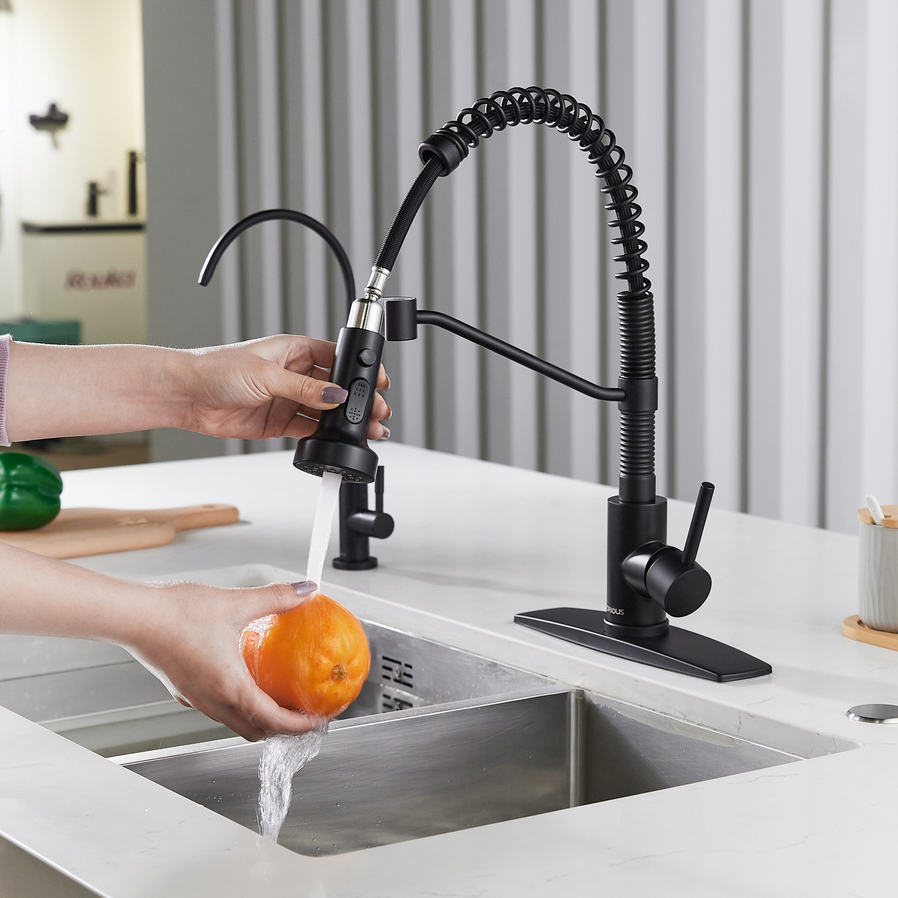 FORIOUS LL0027B Kitchen-Faucets - View #5