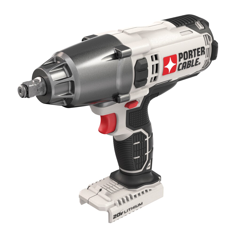 PORTER-CABLE 20-volt Max Variable Speed 1/2-in Drive Cordless Impact ...