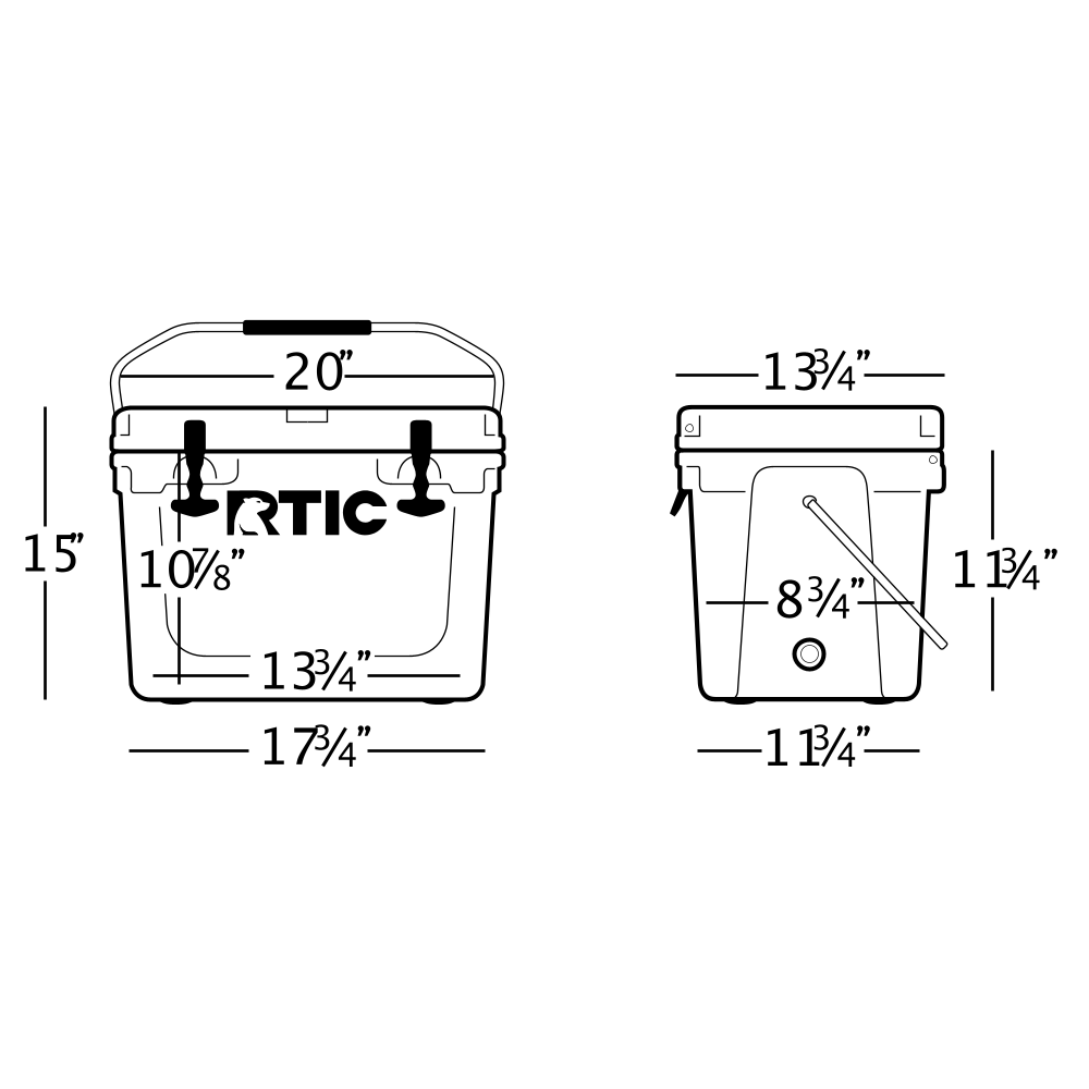 RTIC Cooler – BLA / SFS