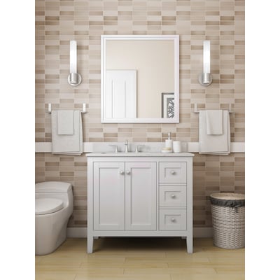 Reversible Door Bathroom Vanities, 38 Bathroom Vanity Top With Sink And Toilet
