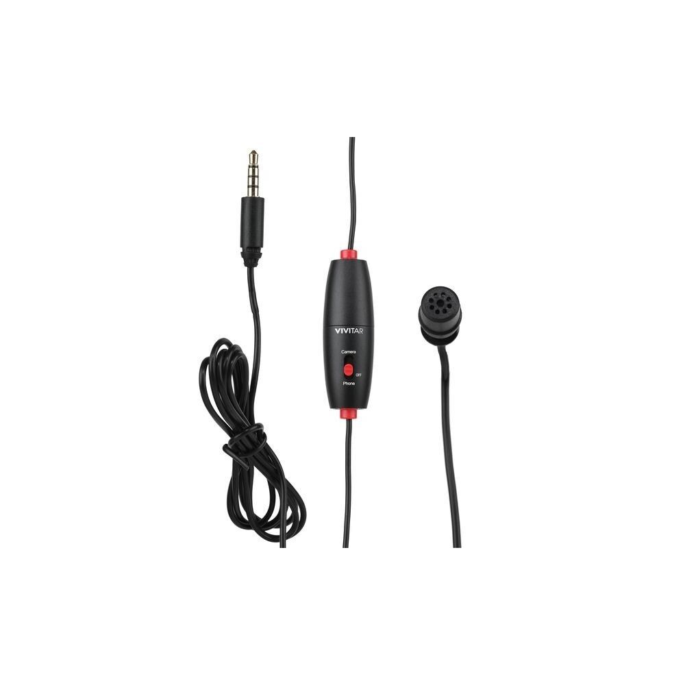 Vivitar PETRA34976  VIV-MIC-703L Mini Lavalier Streaming Microphone