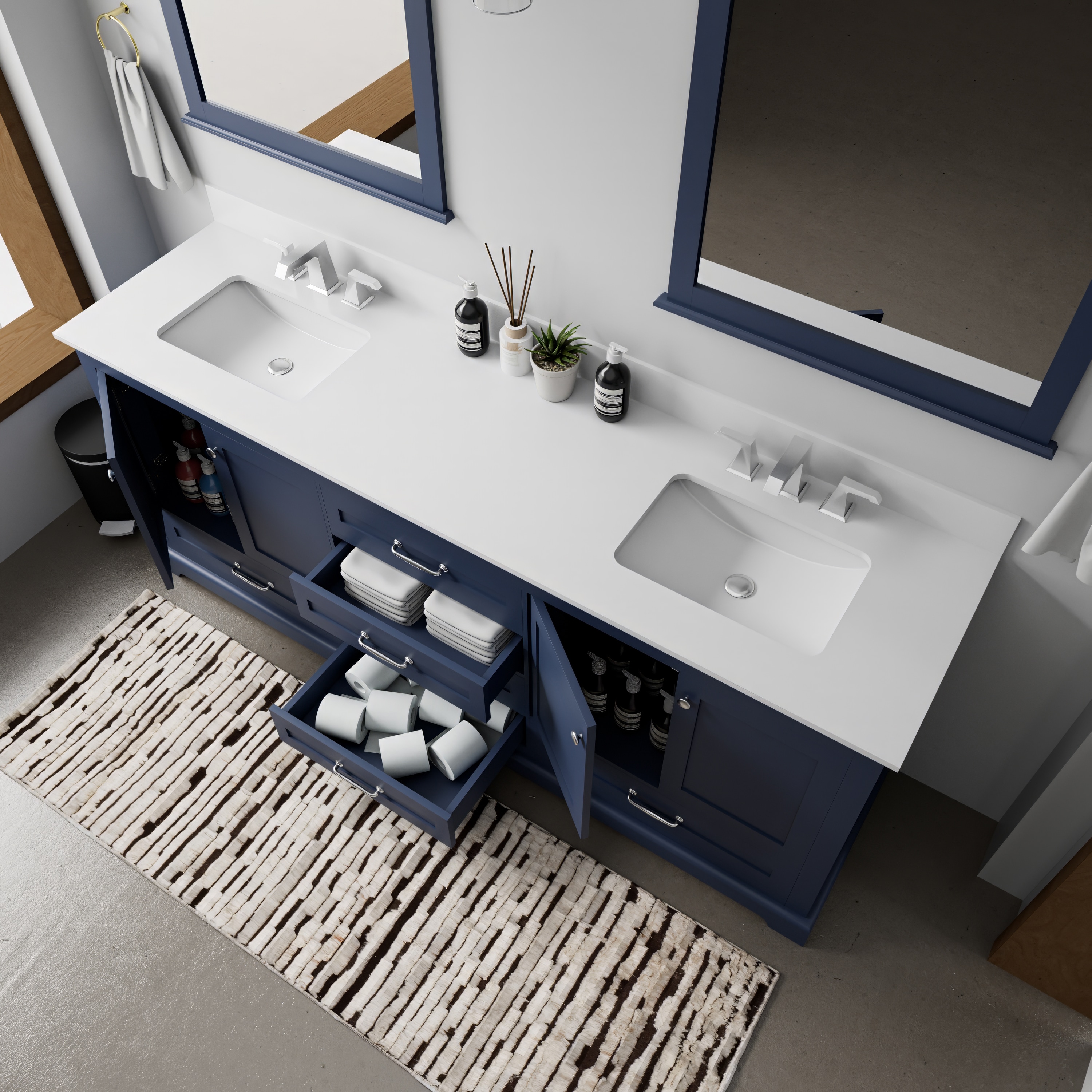 Lexora LVD80DE311 Bath-Vanity-Combo - View #5