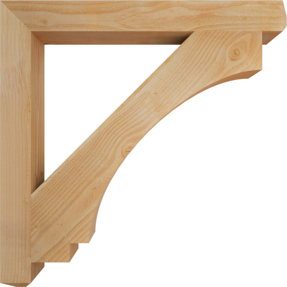 Ekena Millwork BKT04X38X38IMP04RDF Exterior-Brackets-Braces - View #3
