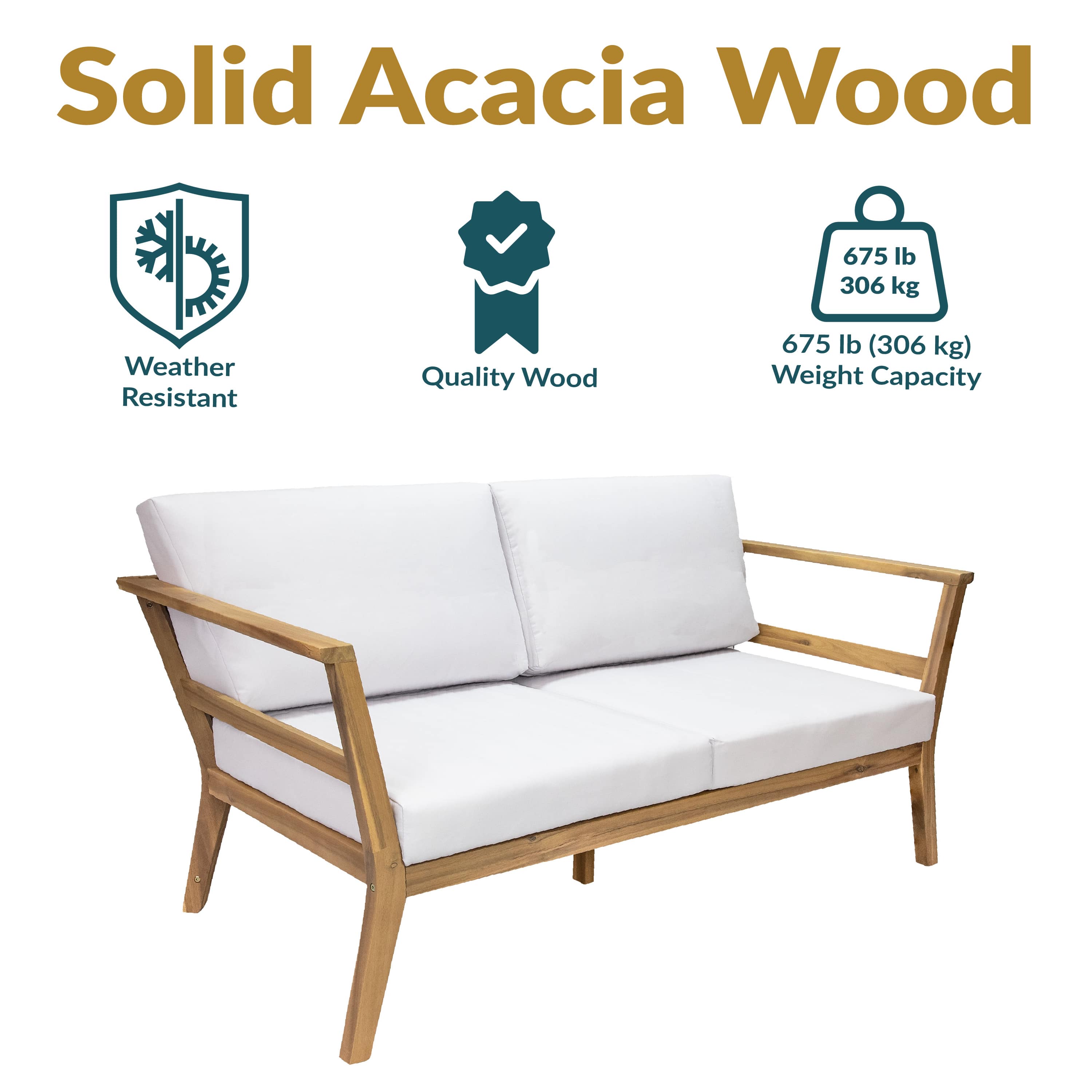 Sunnydaze Decor BOD-5881 Patio-Sofas-Daybeds - View #4