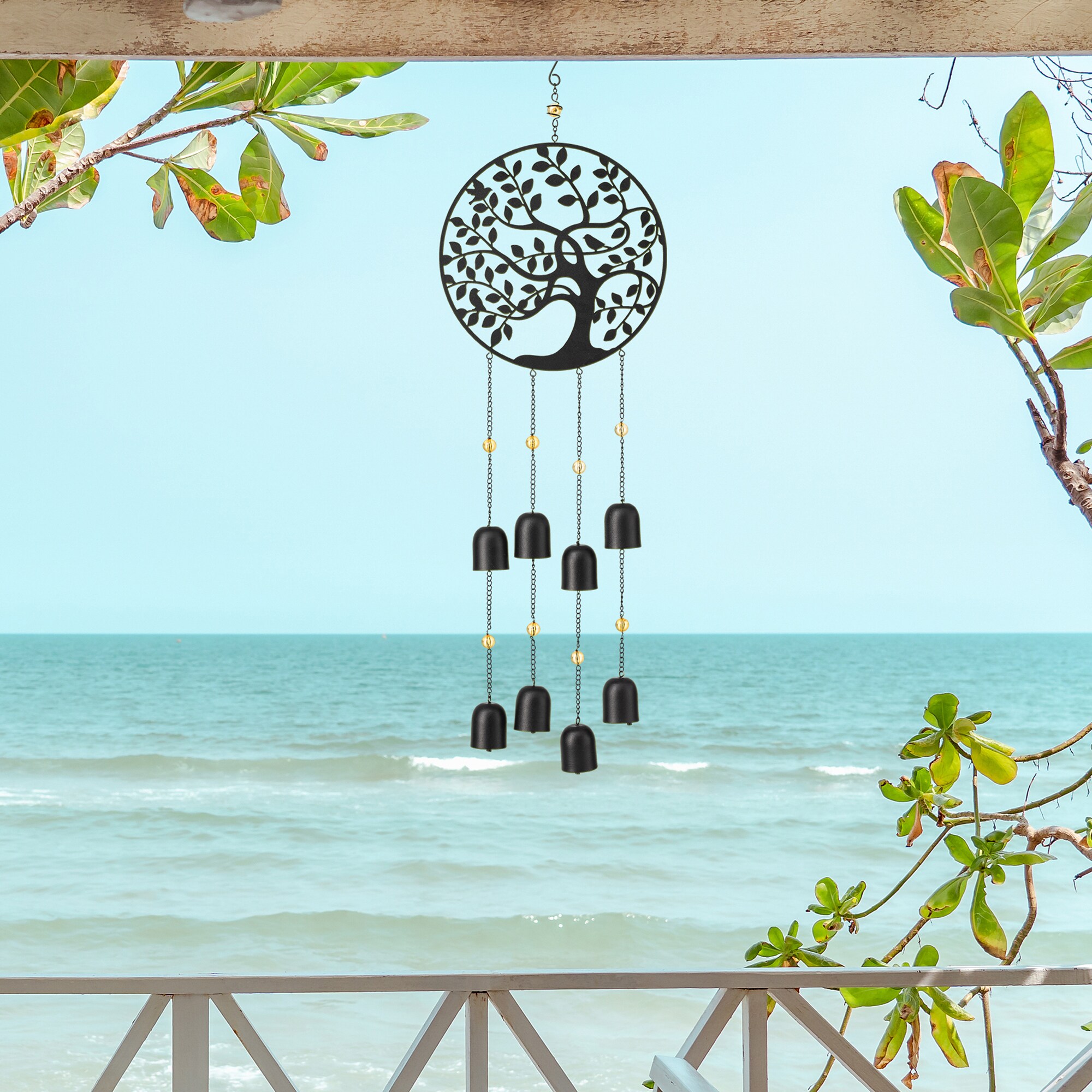 Glitzhome 2023200004 Wind-Chimes - View #2