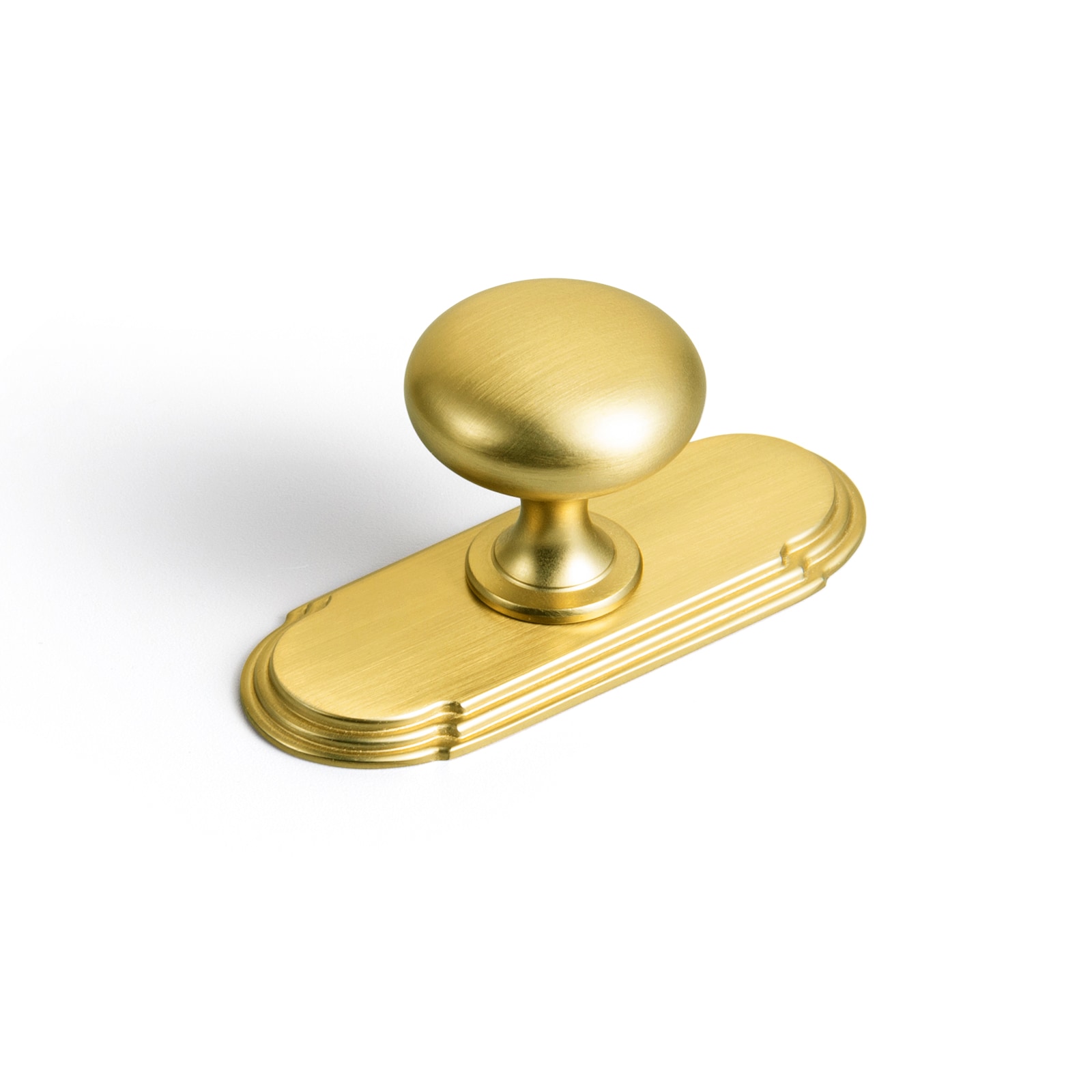 Miaokesen 1-1/5-in Champagne Bronze Mushroom Modern Cabinet Knob 6 -Pack #8611LSJ-G014-DK