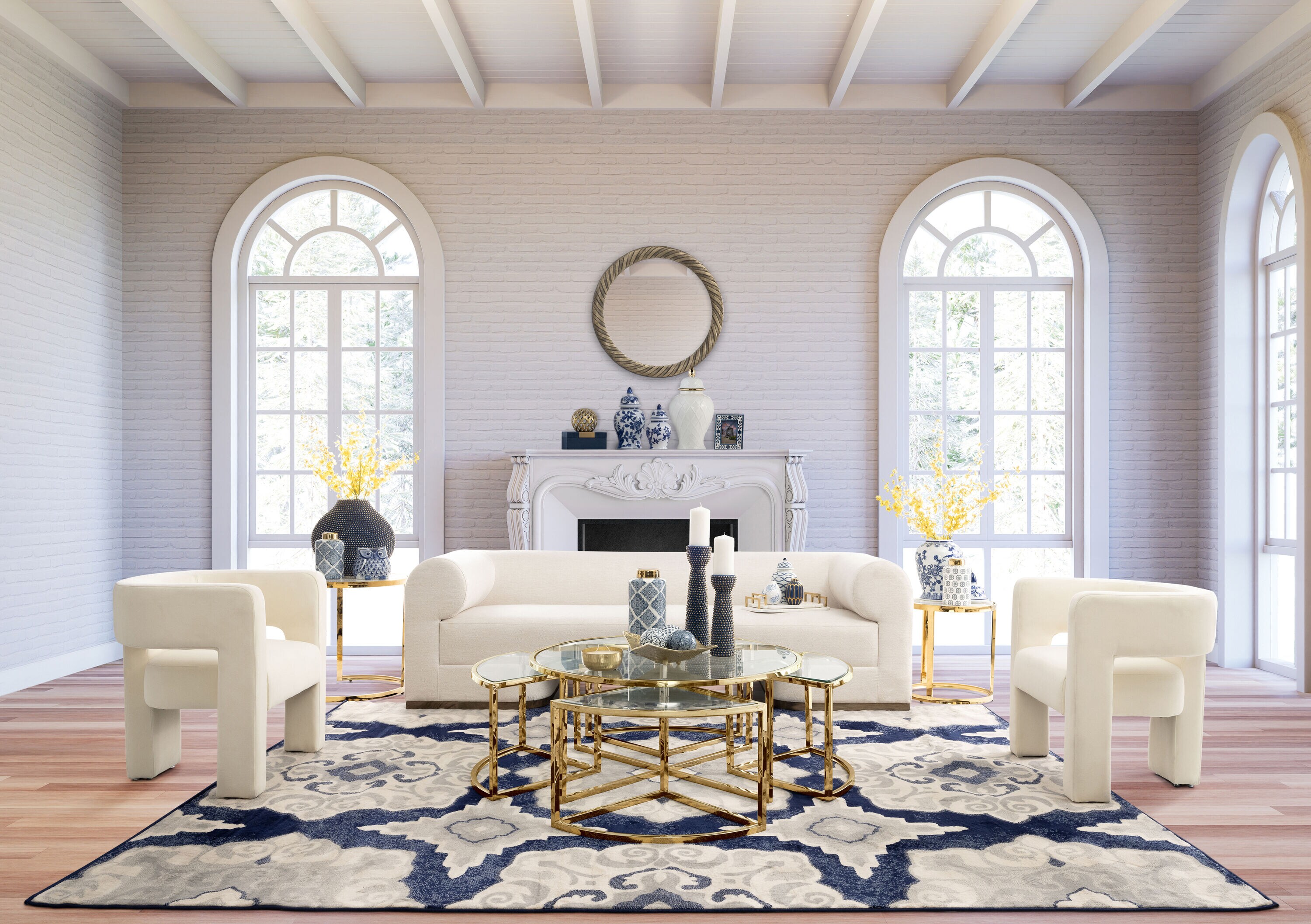 Sagebrook Home 15440-02 Coffee-Tables - View #11
