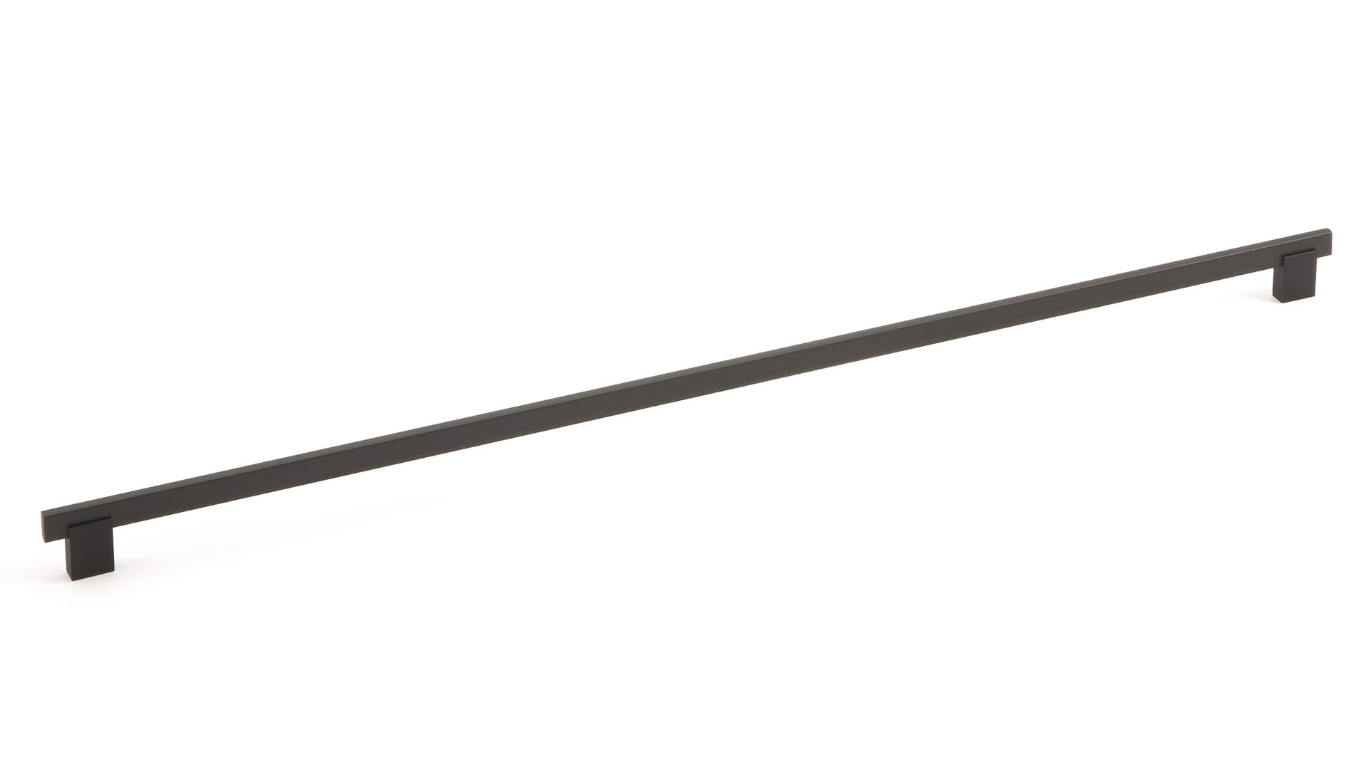Richelieu BP905640900 Madison 25-1/4-in , 640mm Center to Center Matte Black Rectangular Handle
