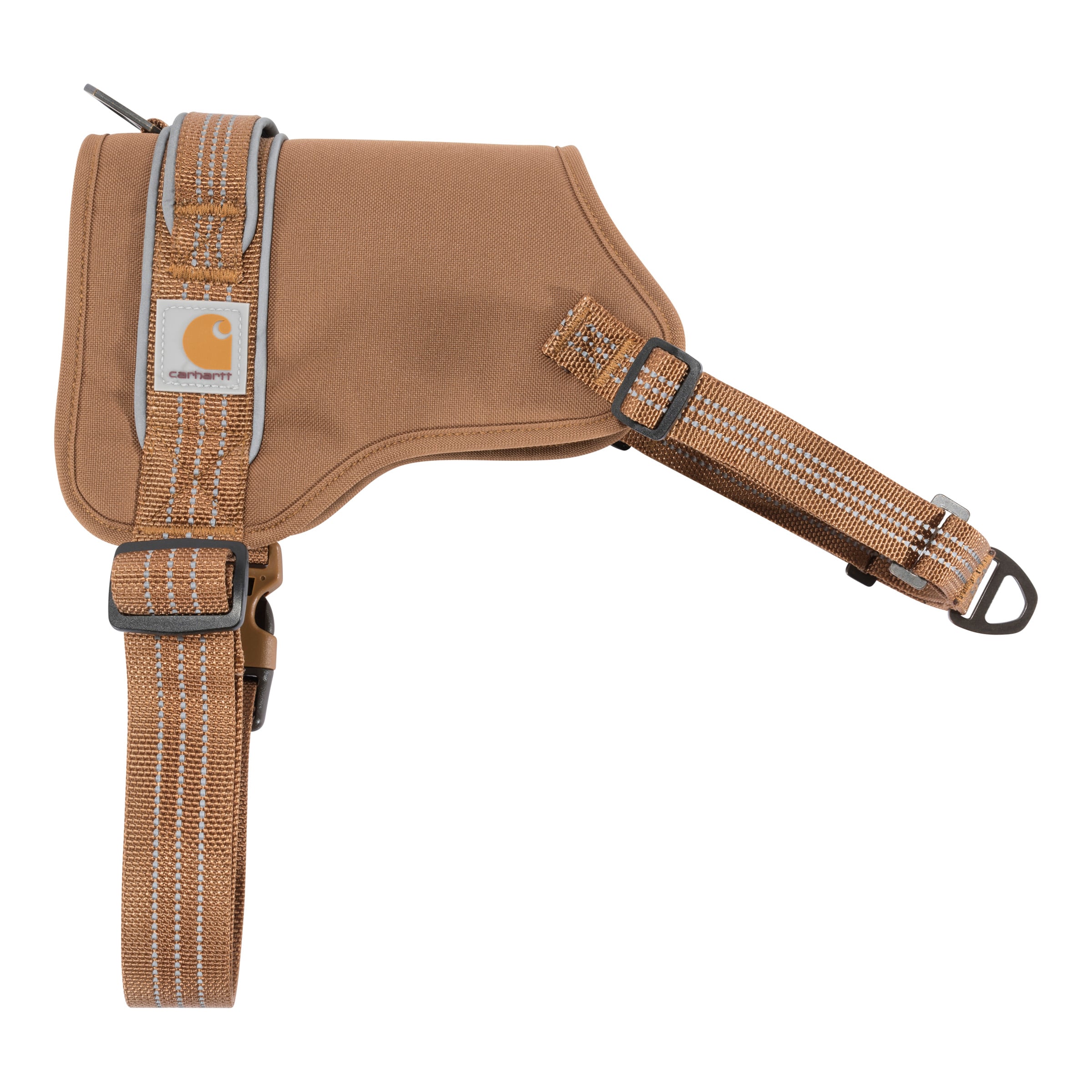 Carhartt P000048620103 Nylon Duck No Pull Dog Harness Reflective Brown Dog harness , Medium
