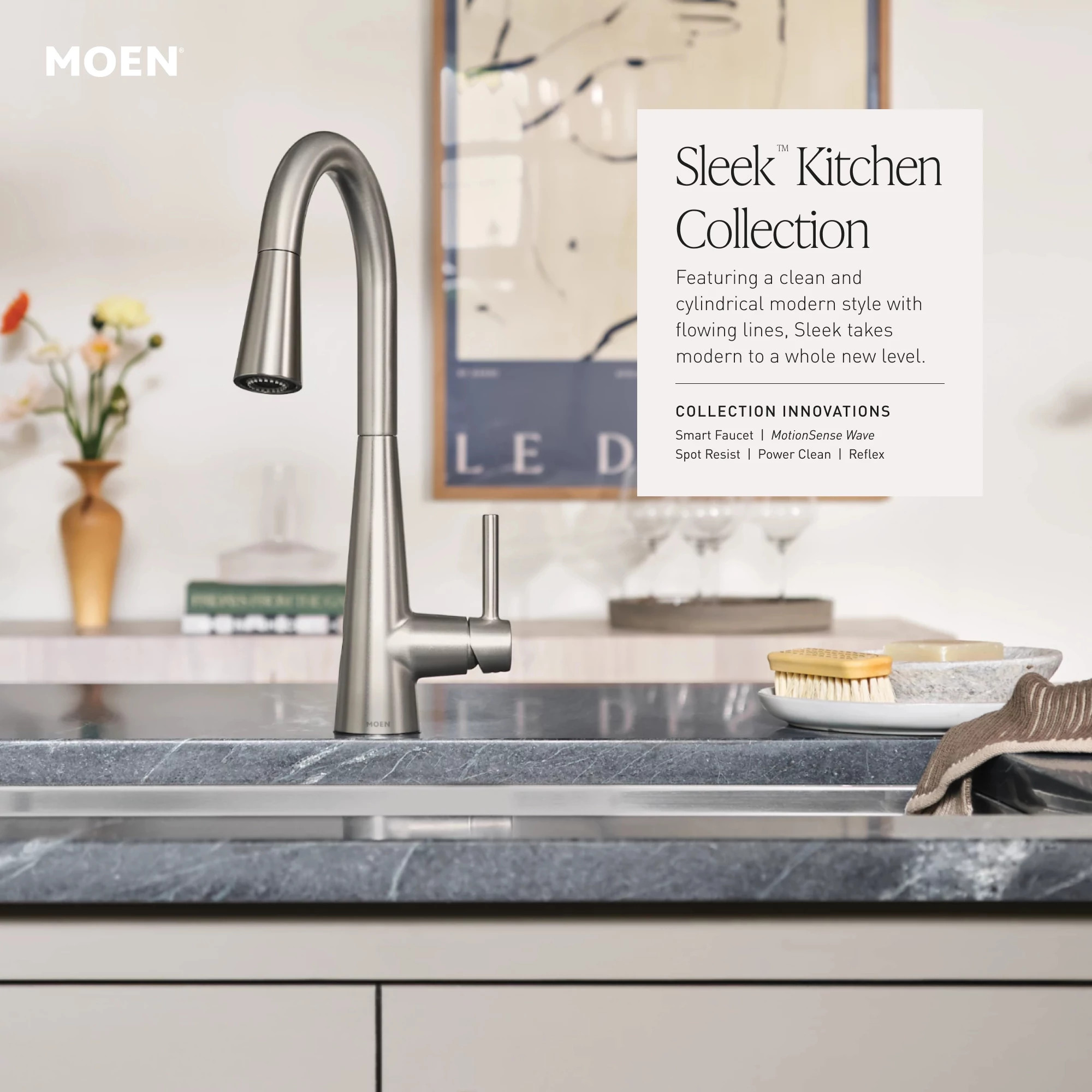 Moen 7864SRS Kitchen-Faucets - View #3