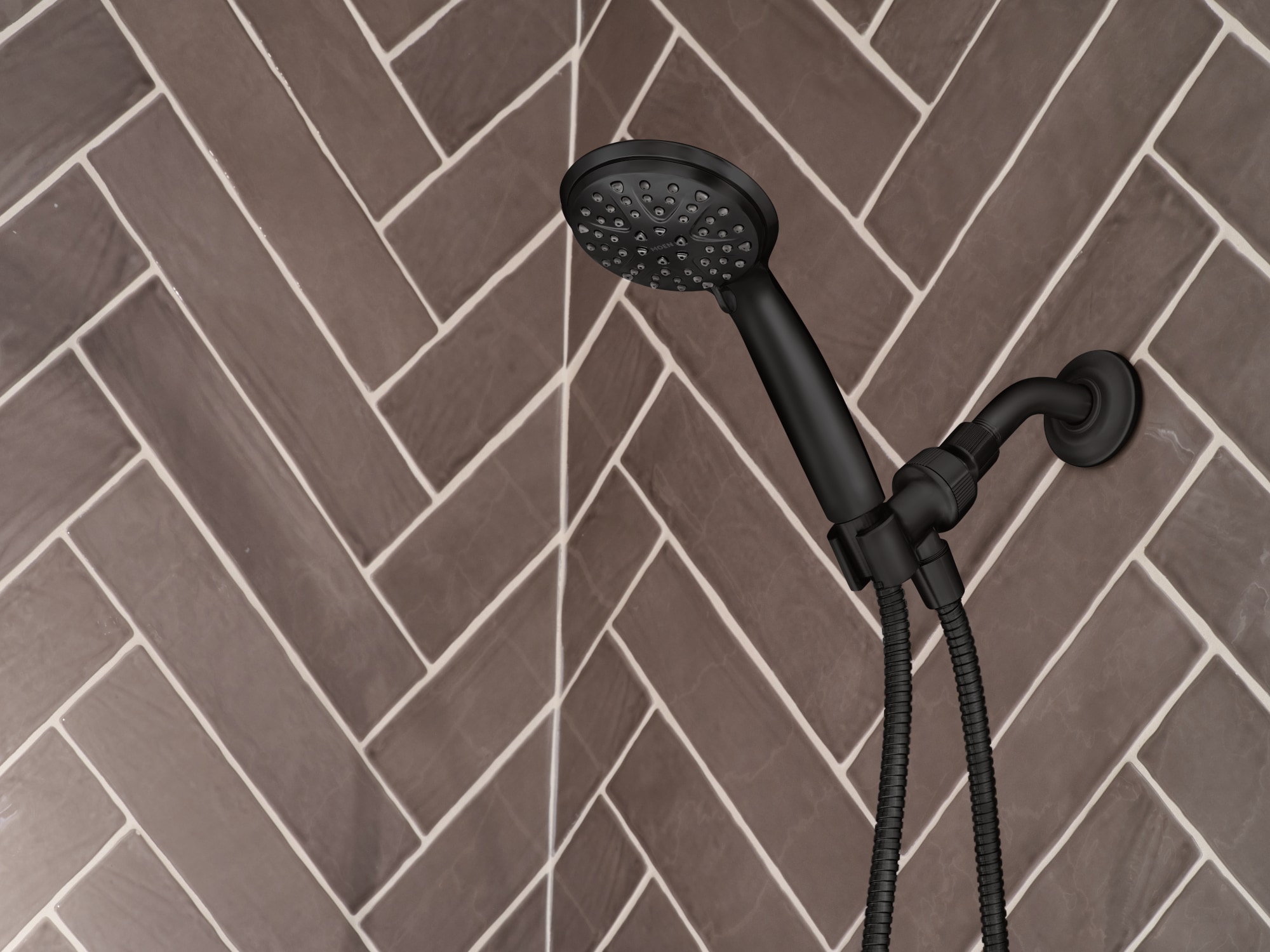 Moen 218H0BL Fixed-Showerhead - View #2