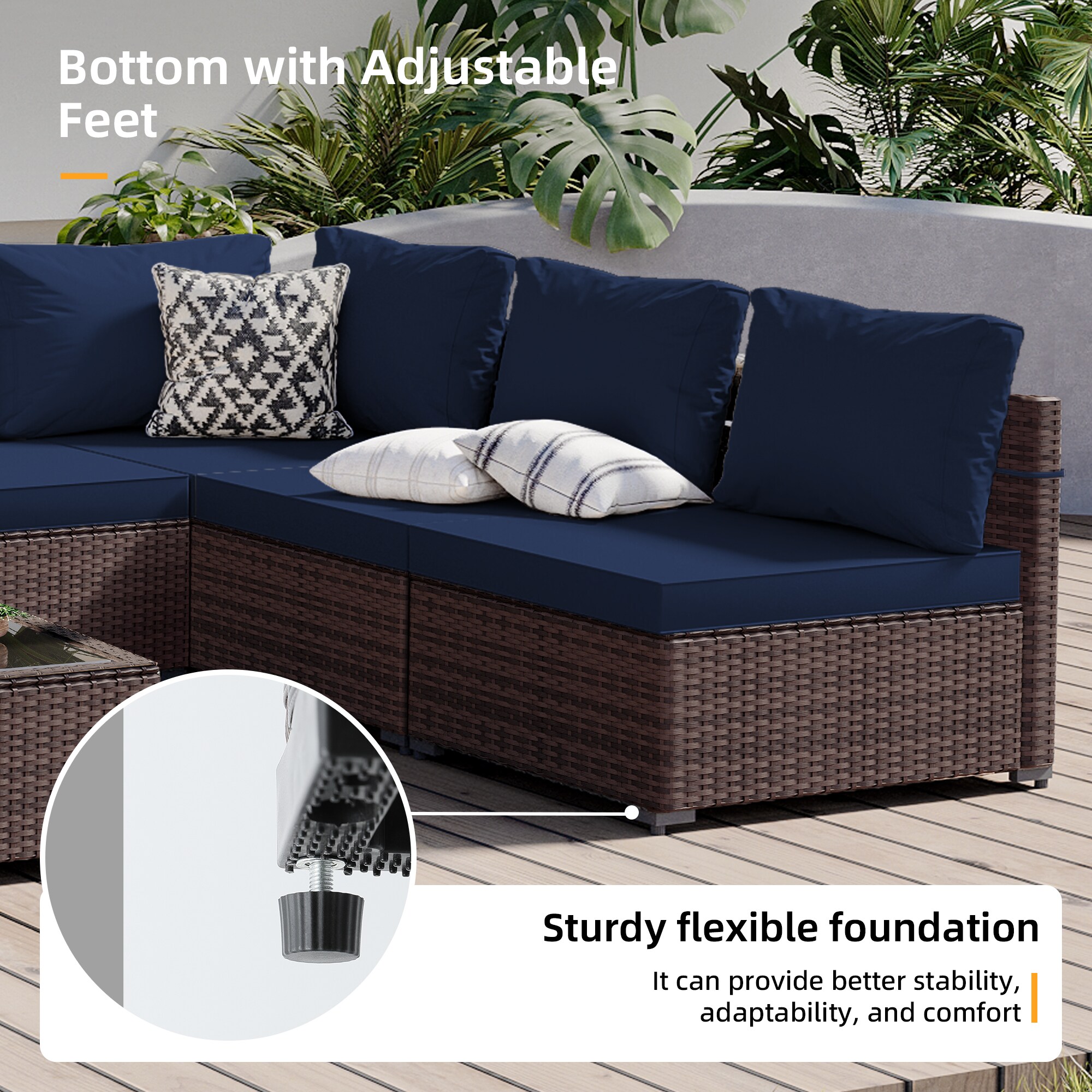 Patio Watcher TBSF-AB2C-N43TB Patio-Conversation-Sets - View #6