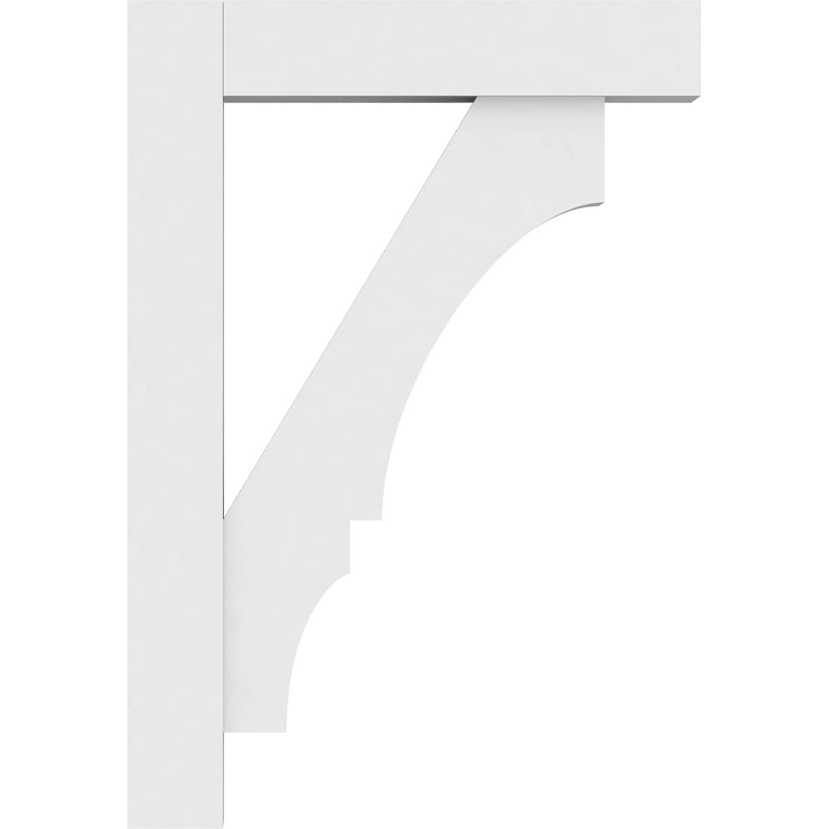 Ekena Millwork BKTP03X20X26BOA05 Exterior-Brackets-Braces - View #3
