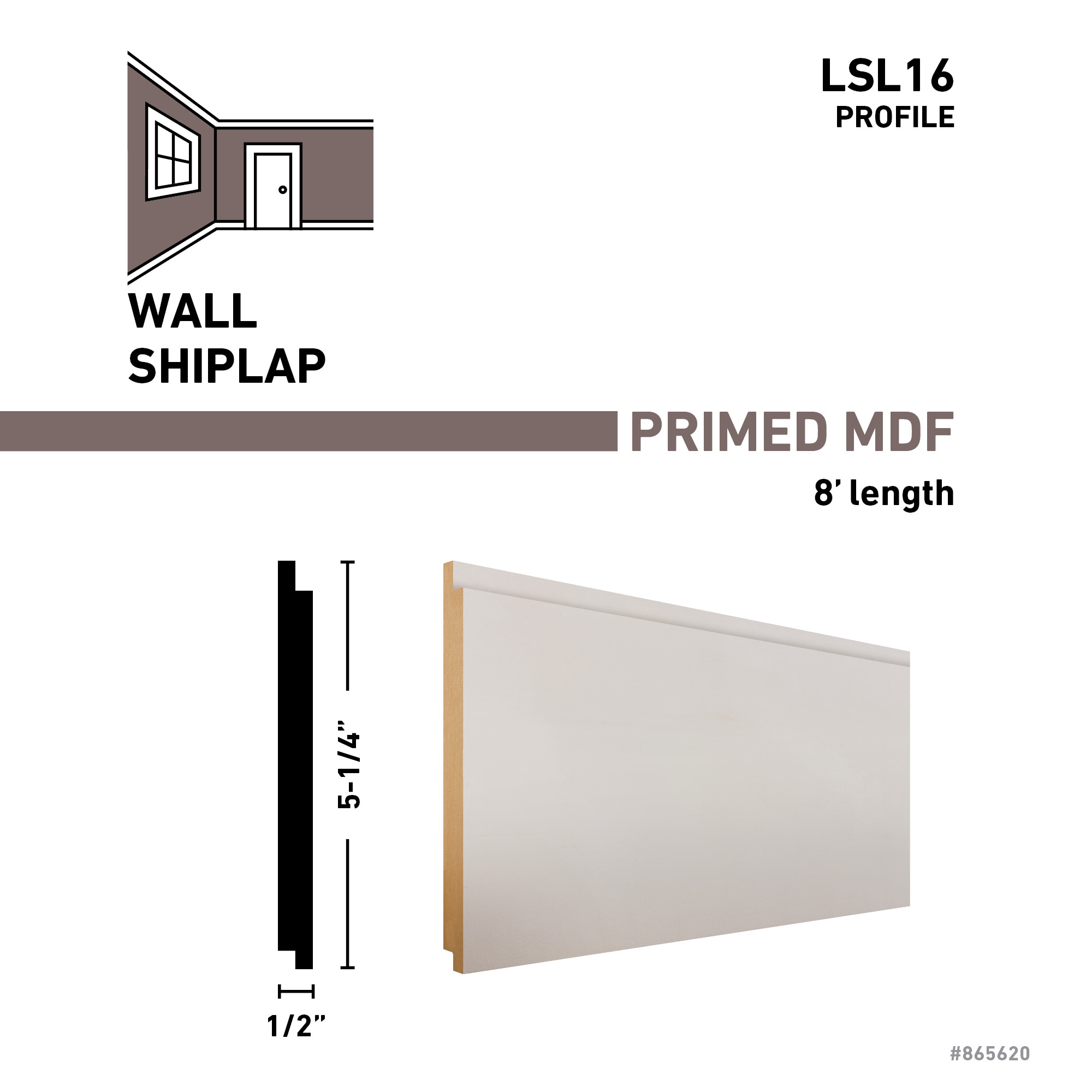 RELIABILT L SL16 8 FBDPM Wall-Planks - View #5