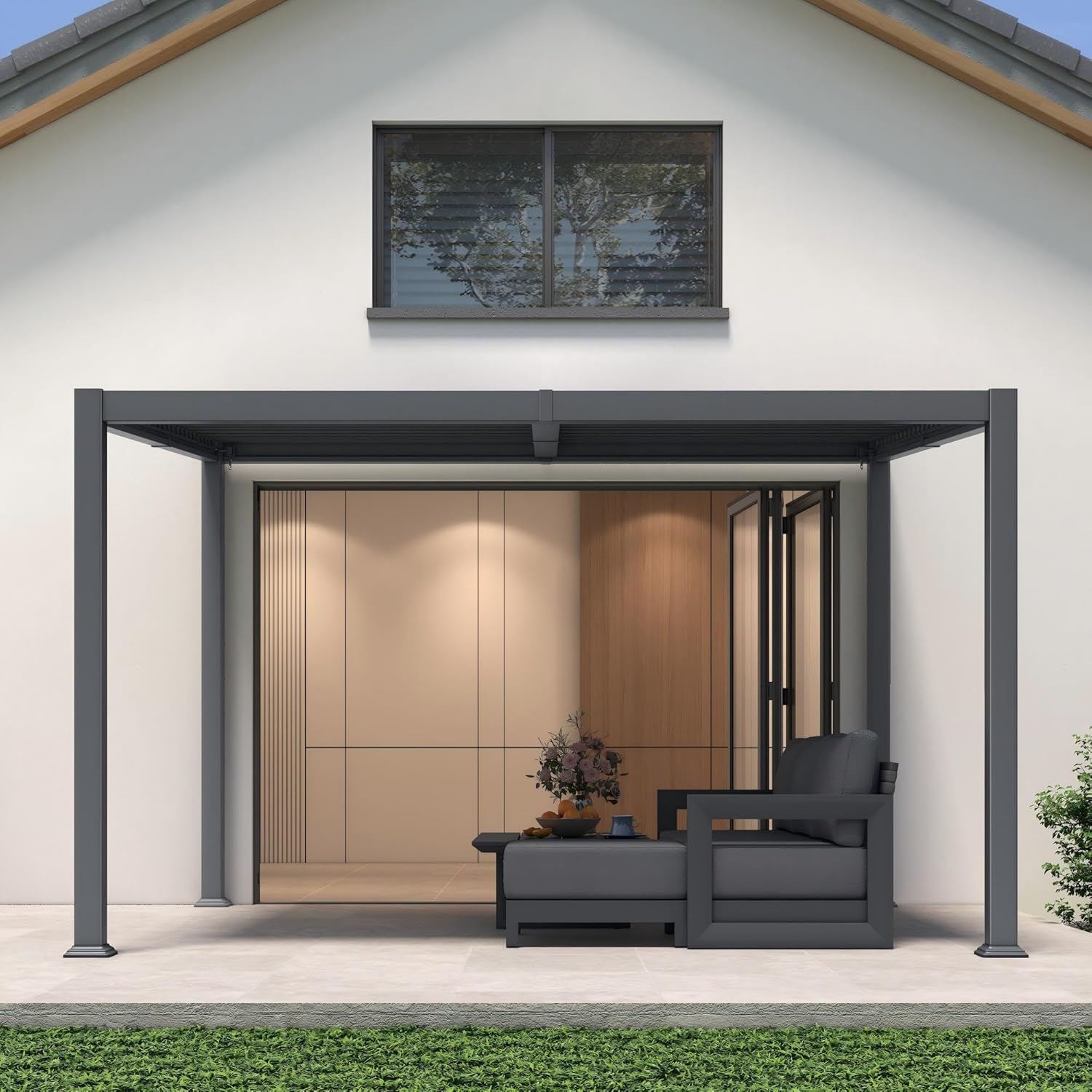 PURPLE LEAF LS05KSPRGXD-GY1012 Pergolas-2 - View #3