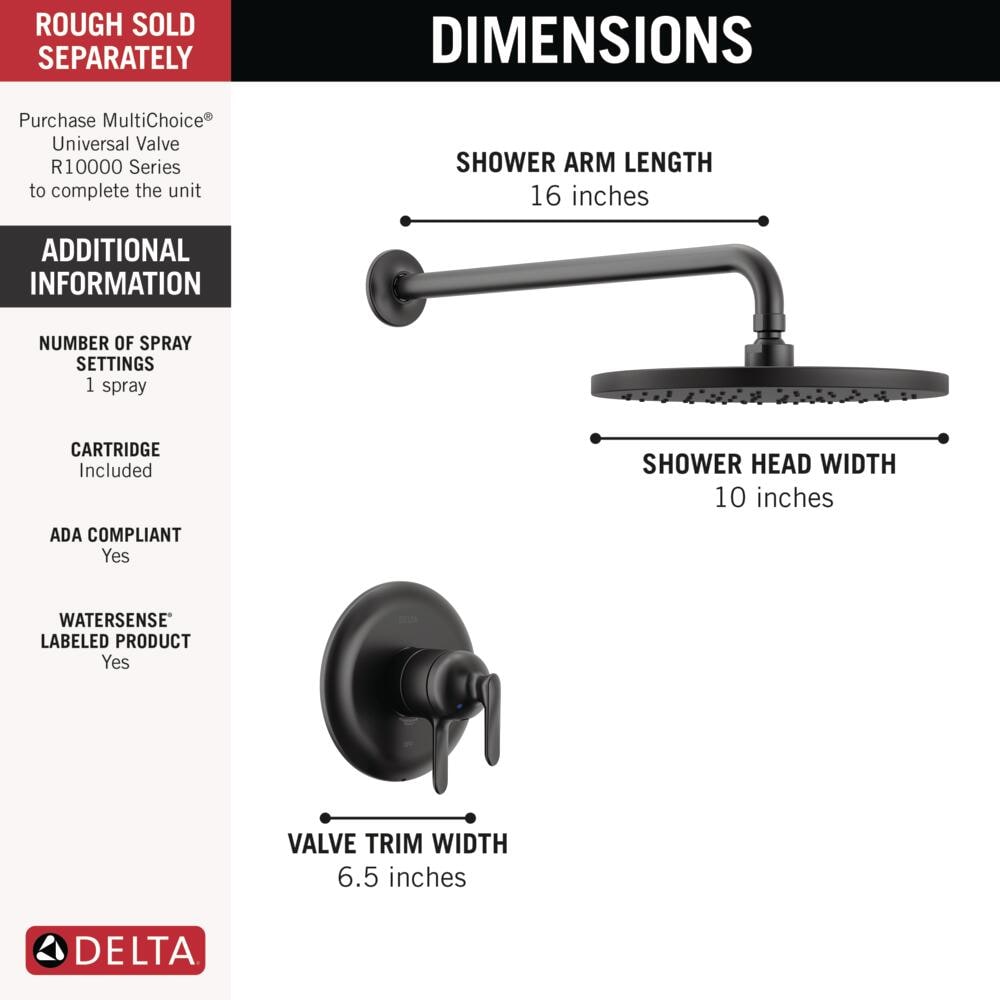 Delta T17245-BL Tub-Shower-Faucets - View #3