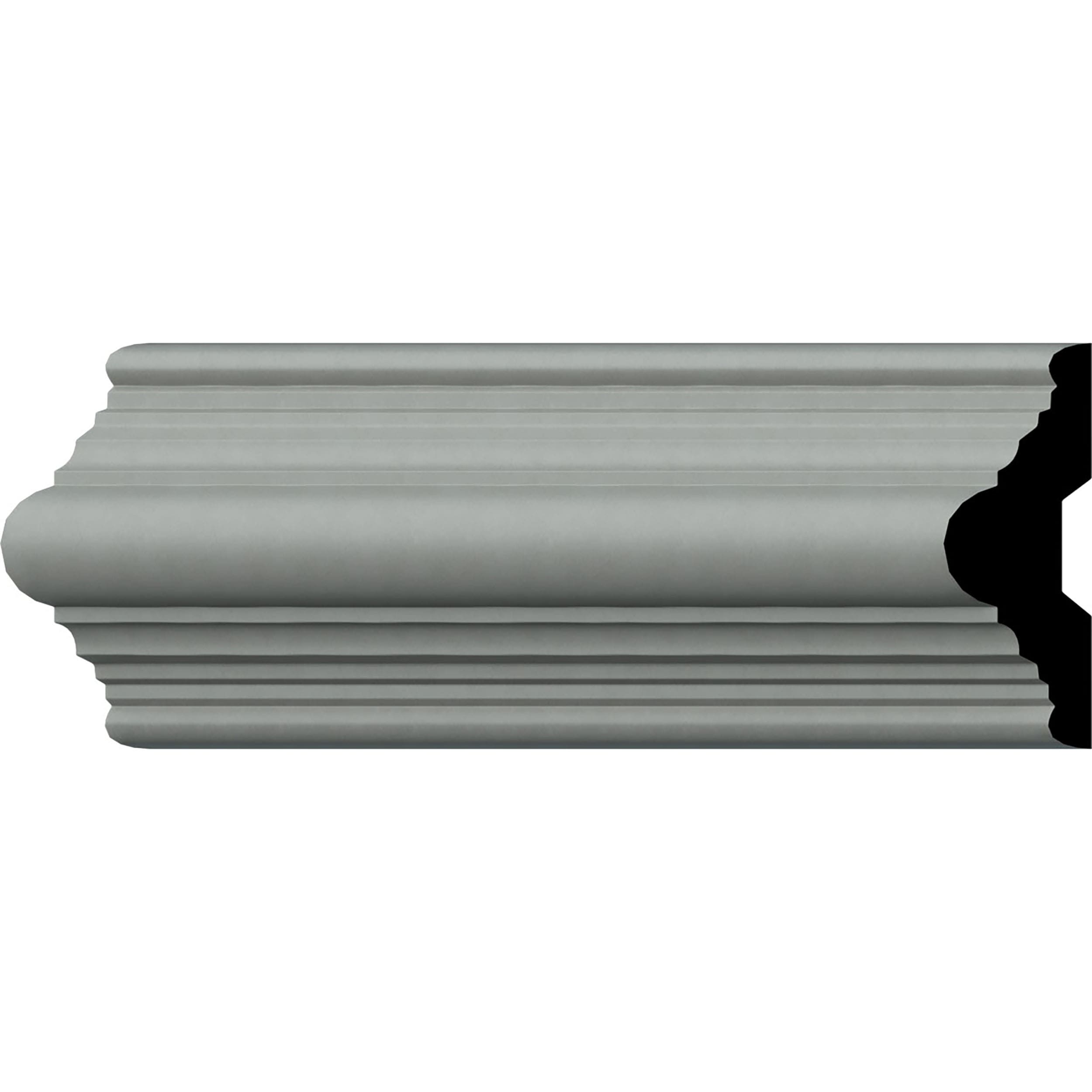 Ekena Millwork PML02X01BE Bedford 2-5/8-in x 7-ft 10-1/2-in Primed Urethane 167197 Chair rail Moulding