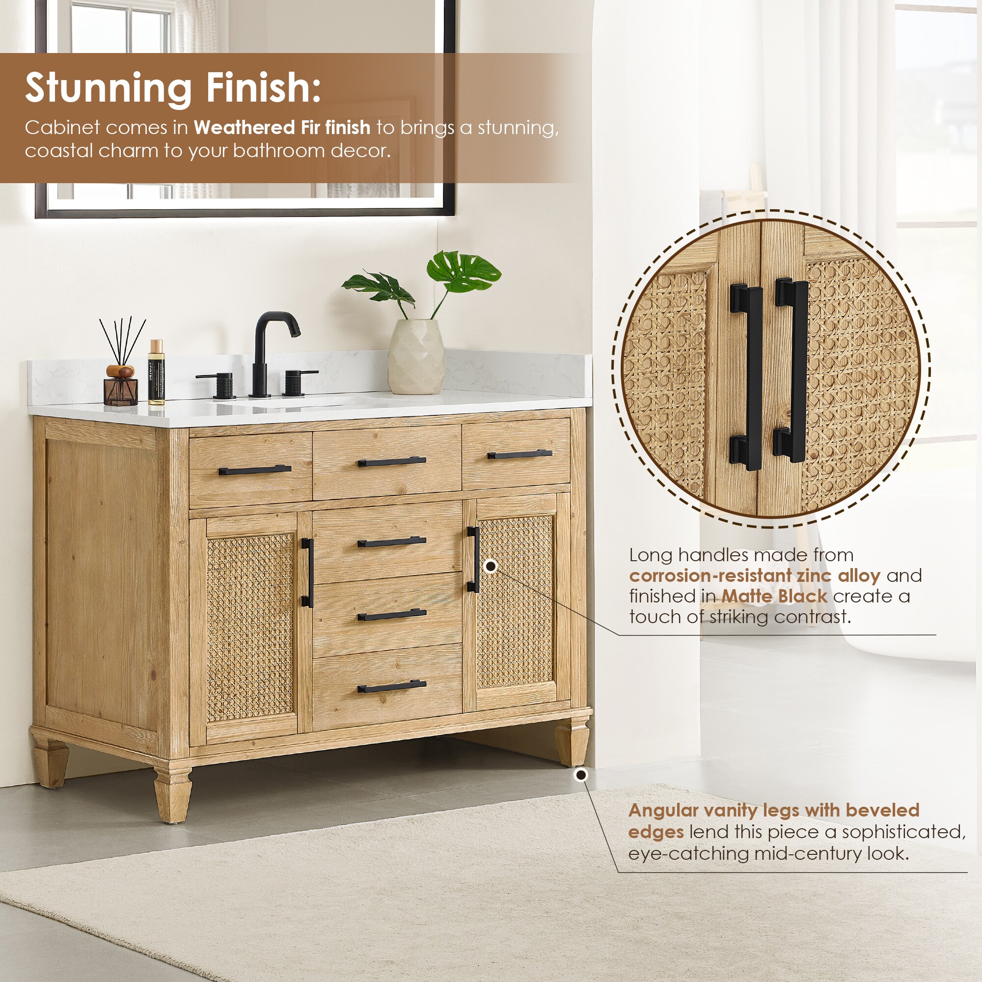 Altair 571048-WF-GW Bath-Vanity-Combo - View #6