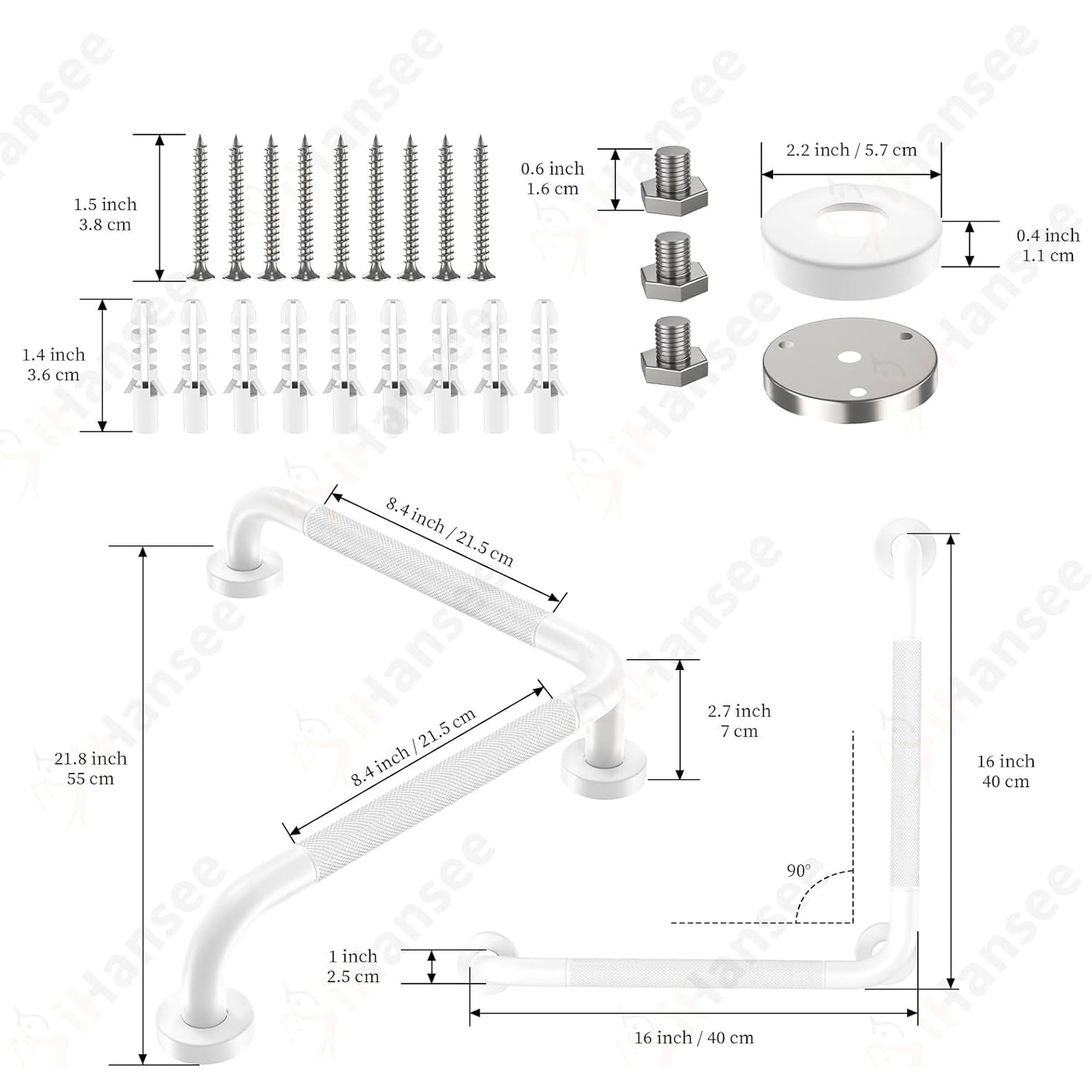Wudkey L4-FM5F0M Grab-Bars - View #2