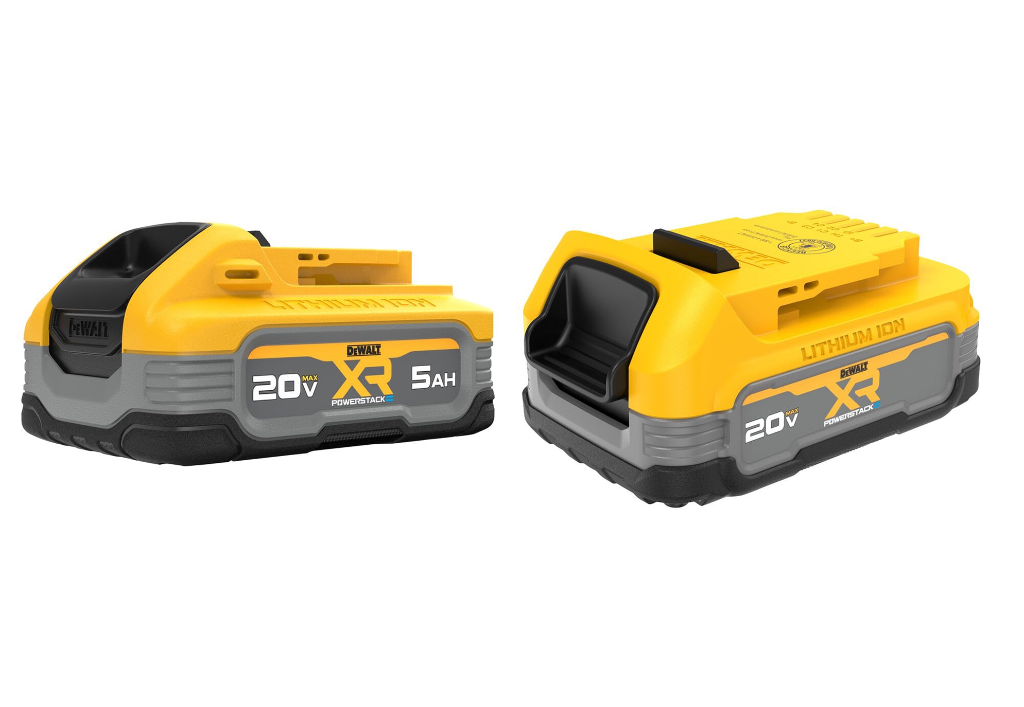 DEWALT XR POWERSTACK 20-V 2-Pack Lithium-ion Battery (5 Ah and 1.7 Ah) DCBP315-2 Sansujyuku sansujyuku.com