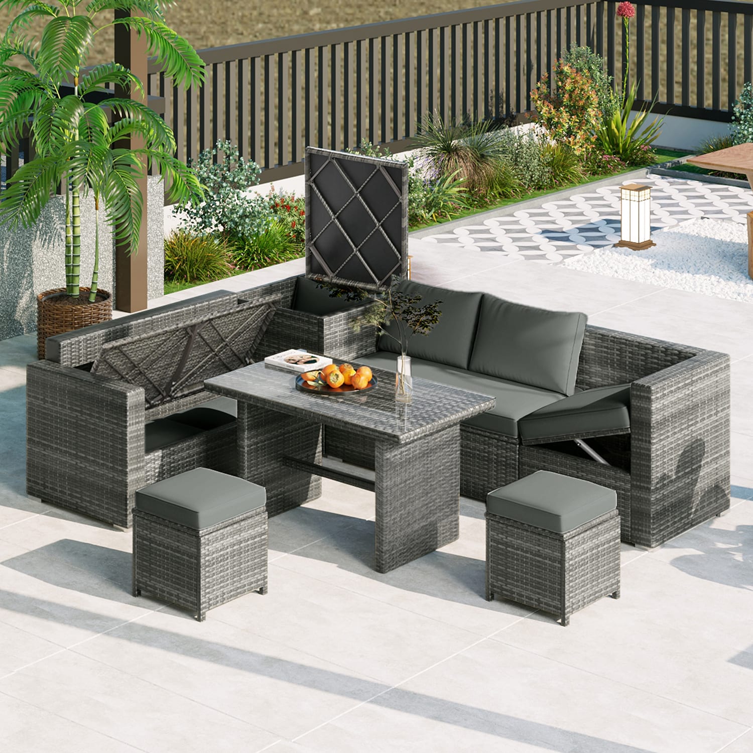 Bybafun YA0100352 Patio-Sofas-Daybeds - View #3