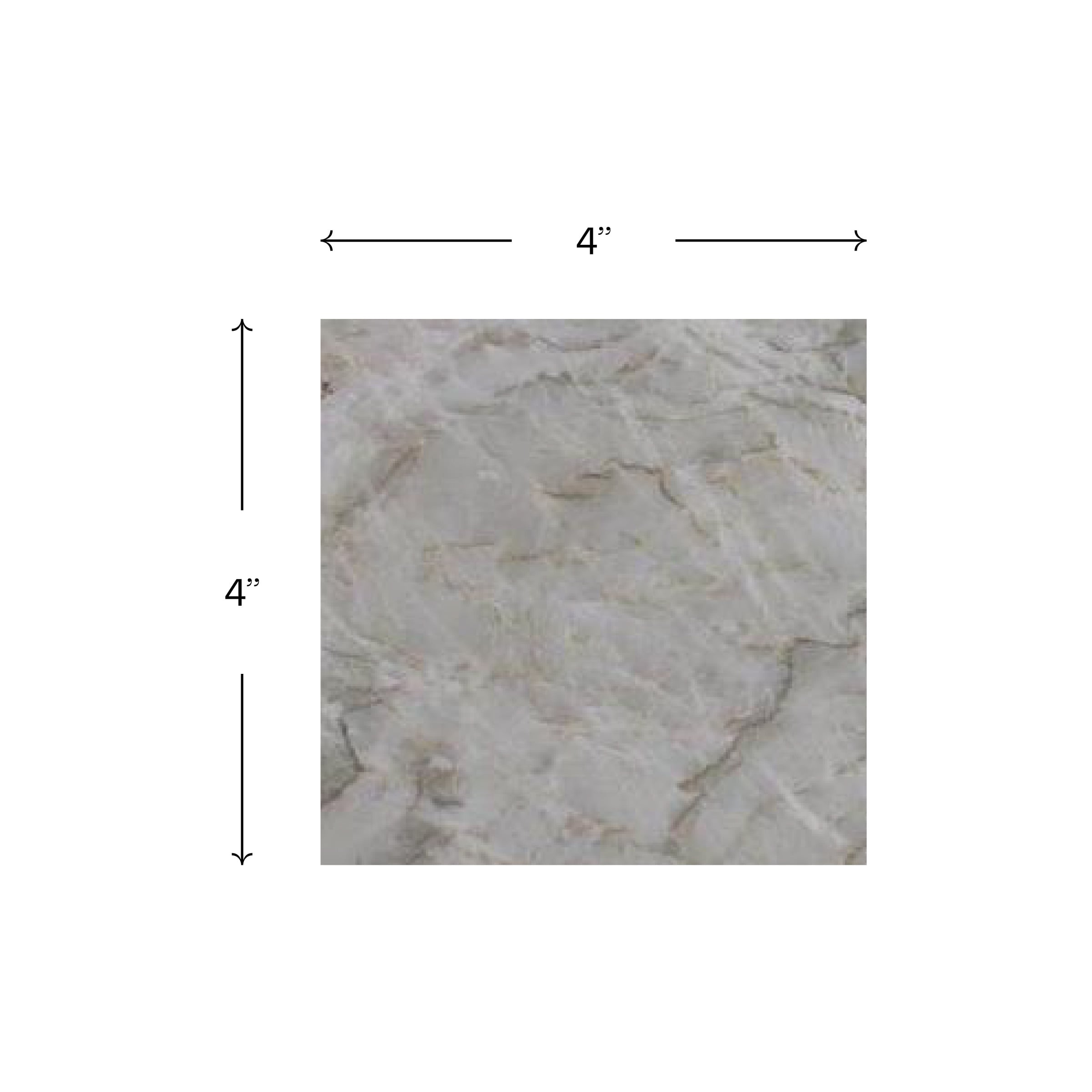 SenSa 4 In. X 4 In. Vancouver Quartzite Gray Kitchen Countertop SAMPLE  (4-in x 4-in) in the Kitchen Countertop Samples department at