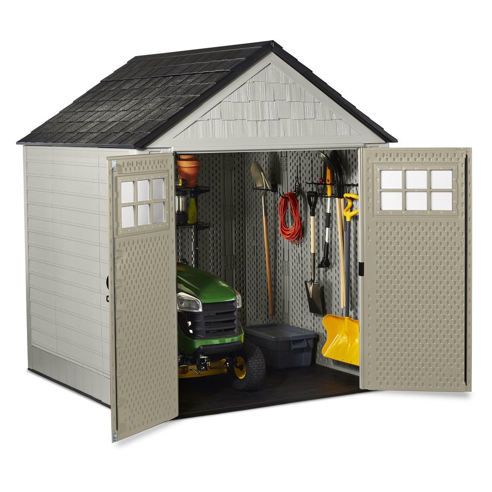 915671-6 Rubbermaid Outdoor Storage Shed: 32 cu ft. Capacity