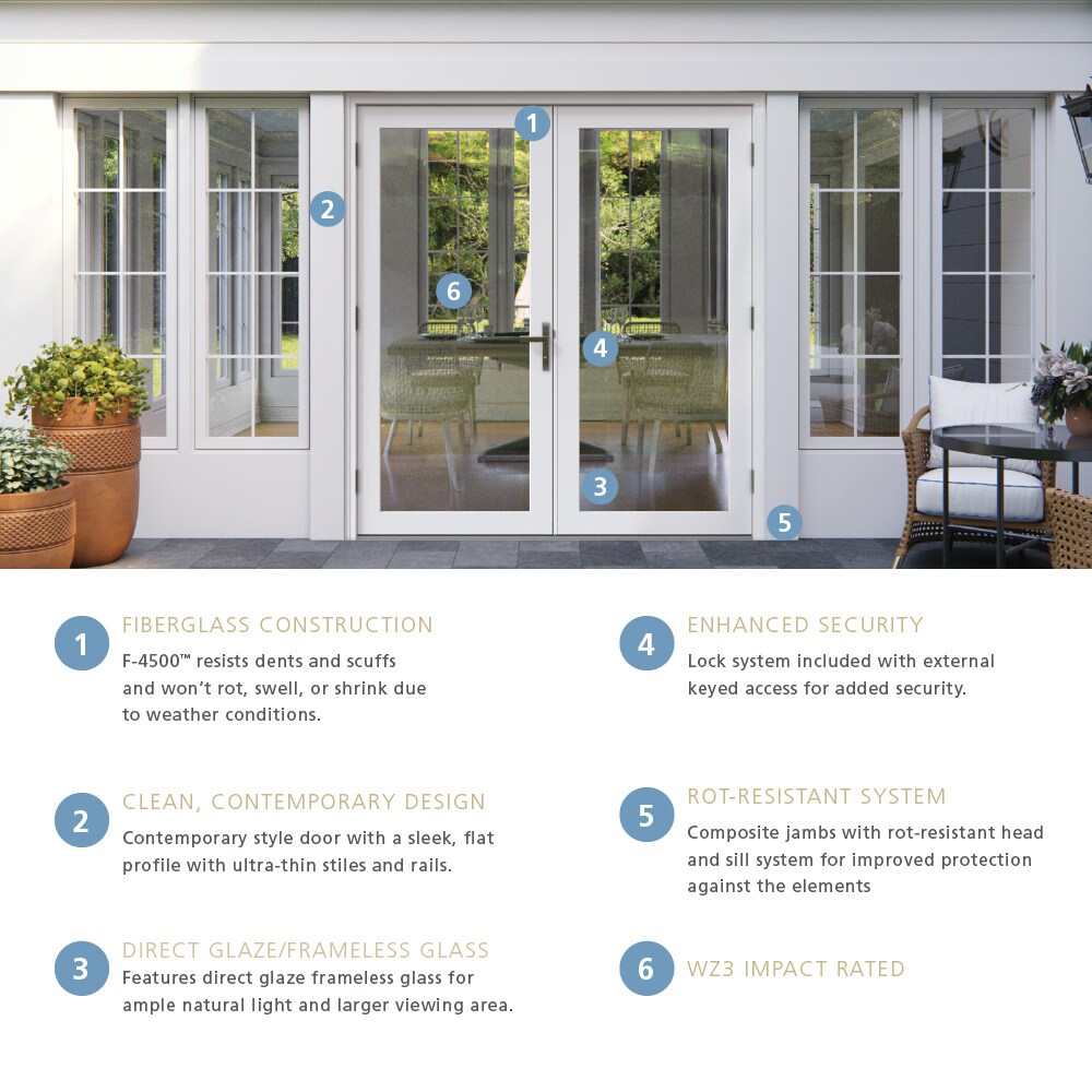 JELD-WEN LOWOLJW252000051 Patio-Doors - View #4