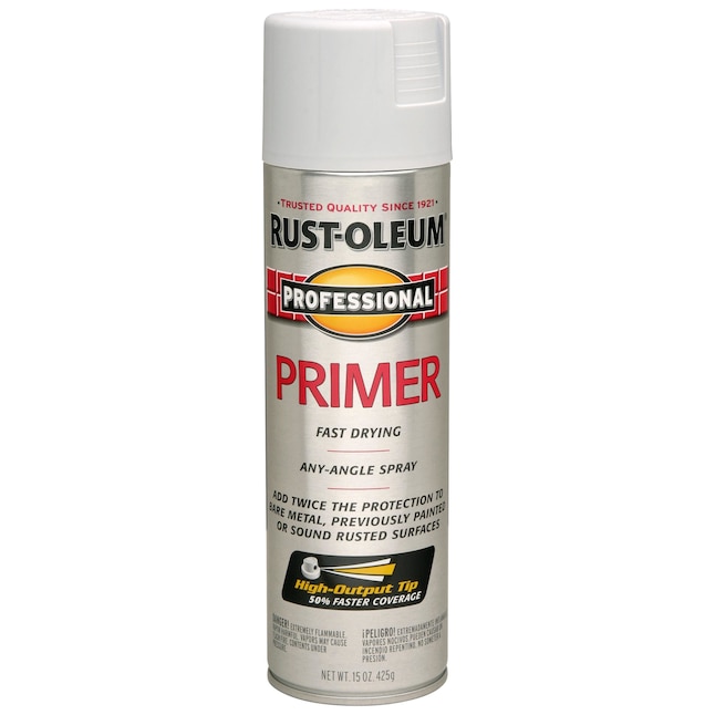 Rust-Oleum Flat Gray Spray Primer (NET WT. 15-oz) in the Spray