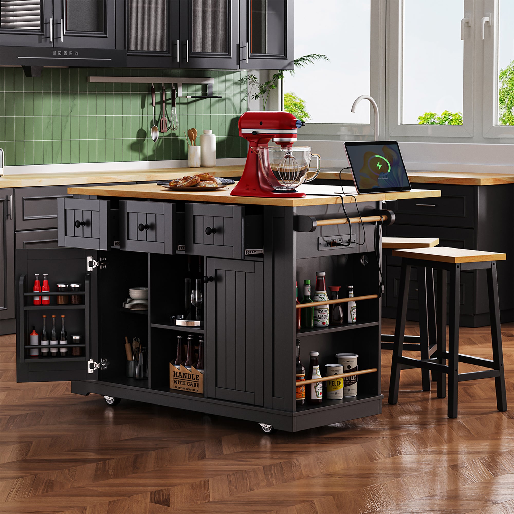SINOFURN SYB260049BK Kitchen-Furniture - View #7