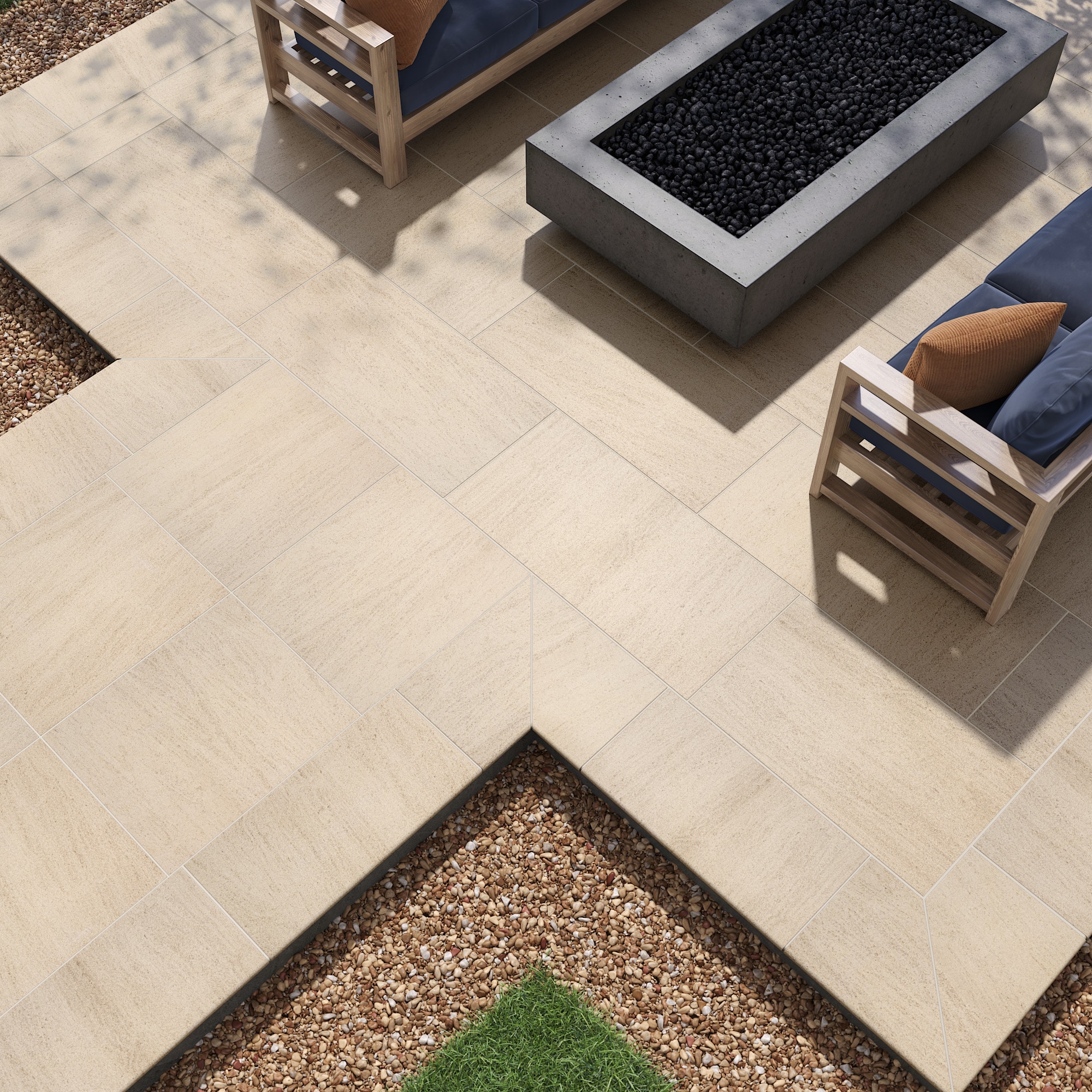 WonderLand LPAVNLIVBEI2424 Patio-Stone-Pavers - View #4