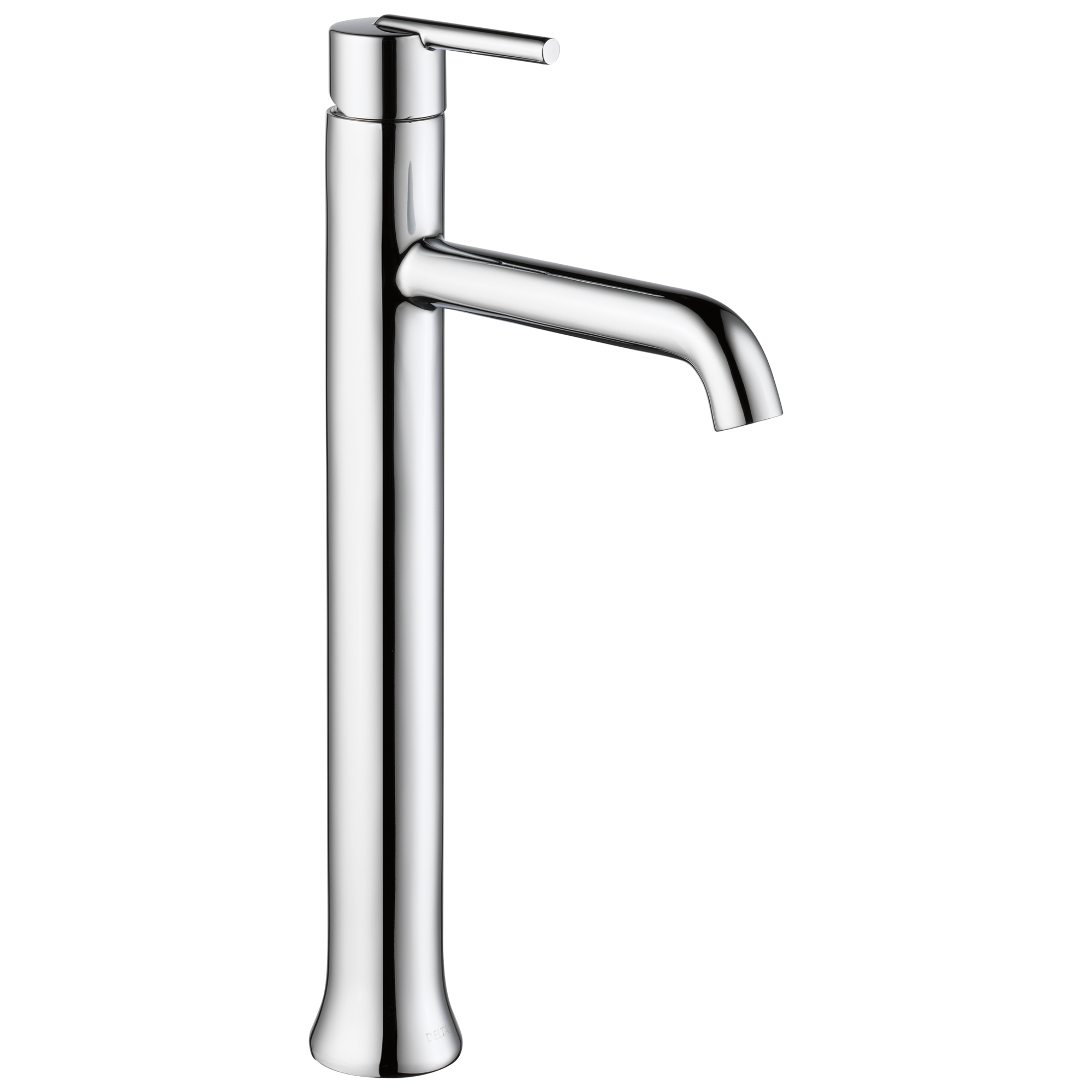Sleek Modern 13.5" Chrome Zinc Single Hole Vessel Faucet