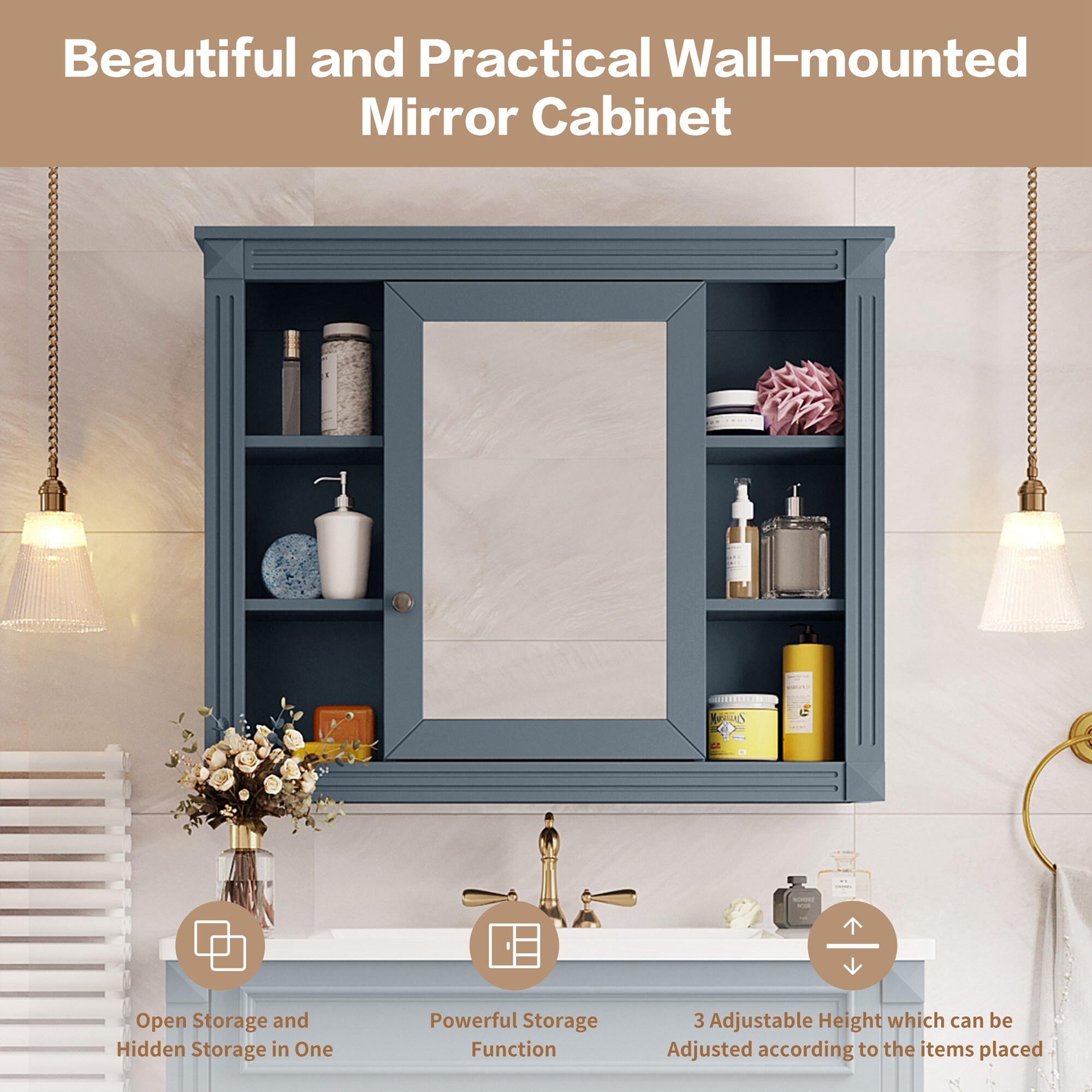 ToolCat BZ-2-139-JYG Bathroom-Medicine-Cabinets - View #6