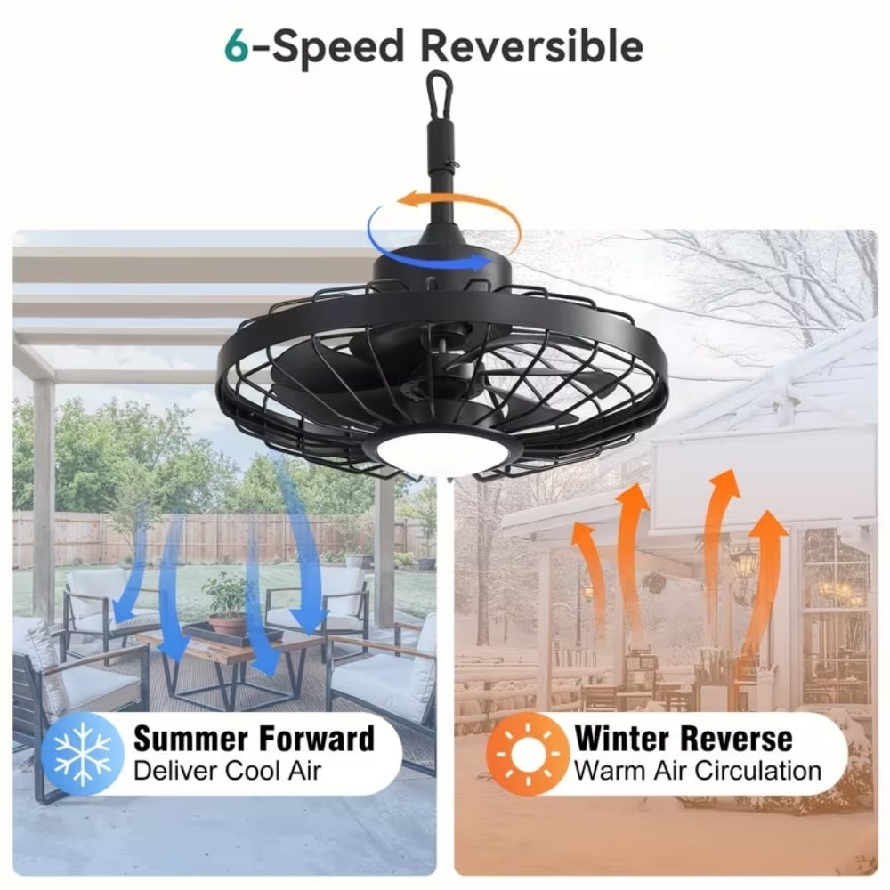 Gleam Flare GF-GG-DD20K002BK Ceiling-Fans - View #9