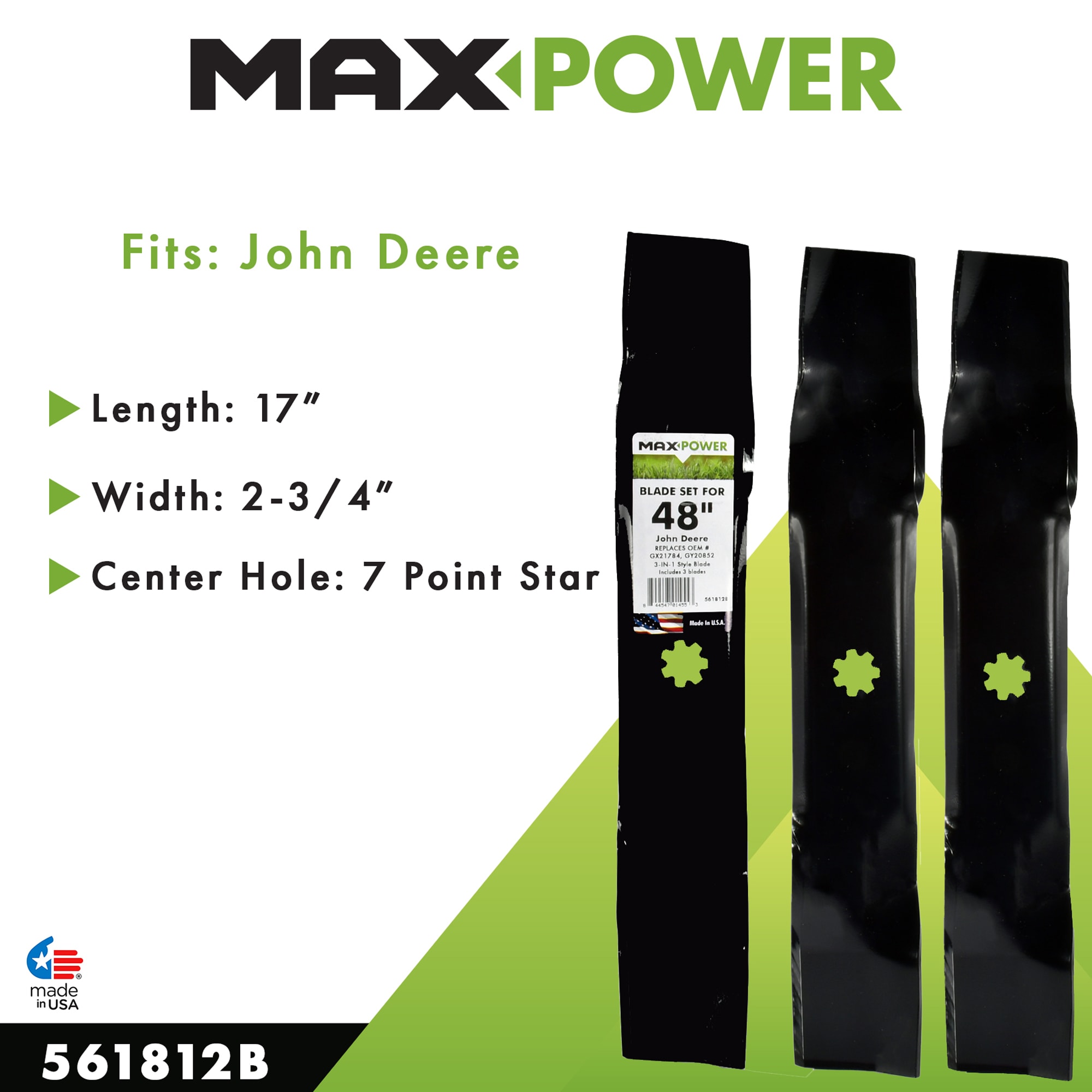 MaxPower 561812B Ope-Mower-Blades - View #5