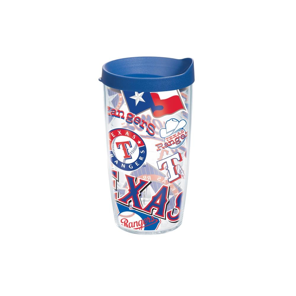 Great American Products Texas Rangers Stainless Steel Travel Mug 16 oz