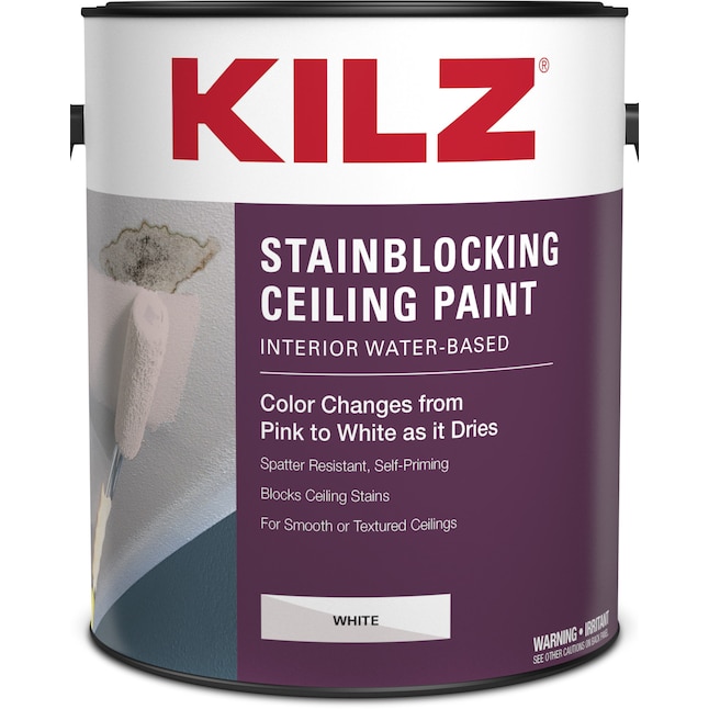 Kilz Flat White Ceiling Paint 1 Gallon