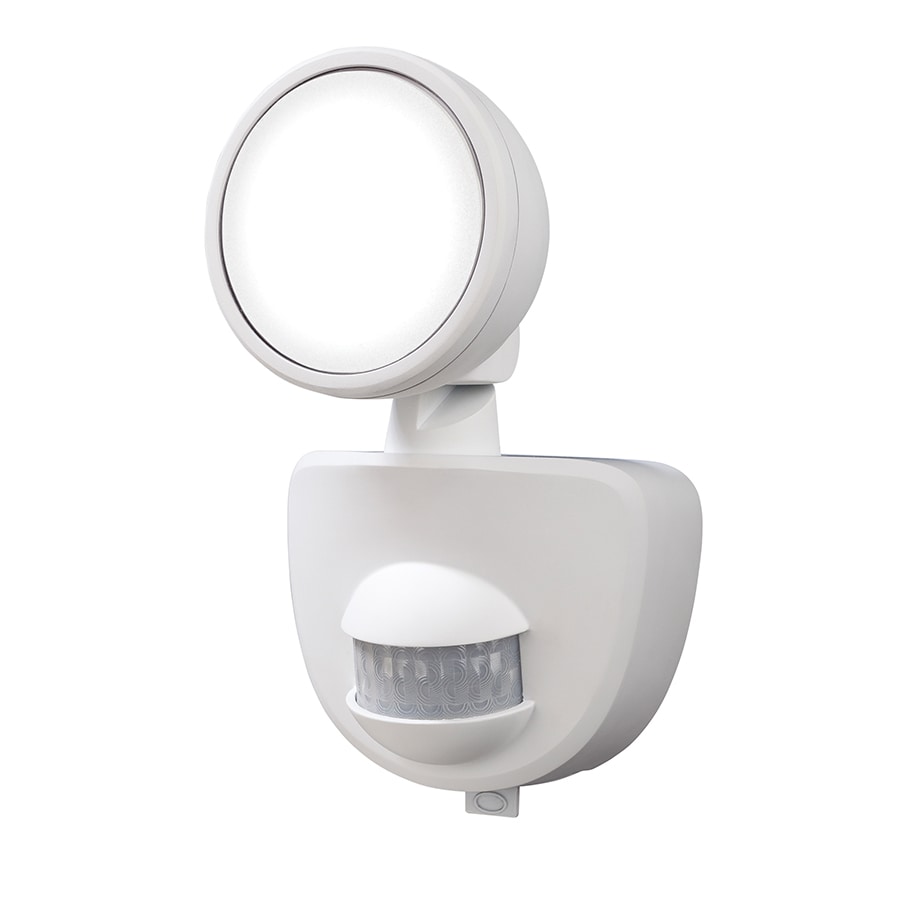 Heath Zenith SH-5989-WH-PP24 180-Degree Battery-operated LED 1-Head Motion-Activated Flood Light with Timer