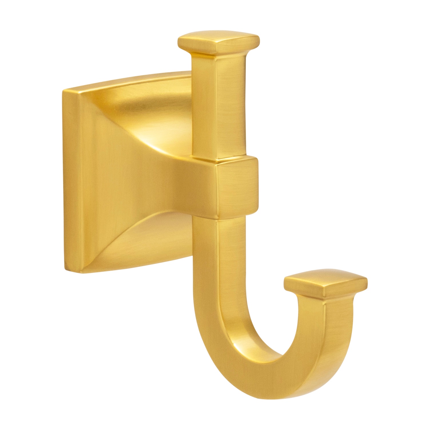 Hickory Hardware H079309-BGB Studio Brushed Golden Brass Single -Hook Wall mount Towel Hook