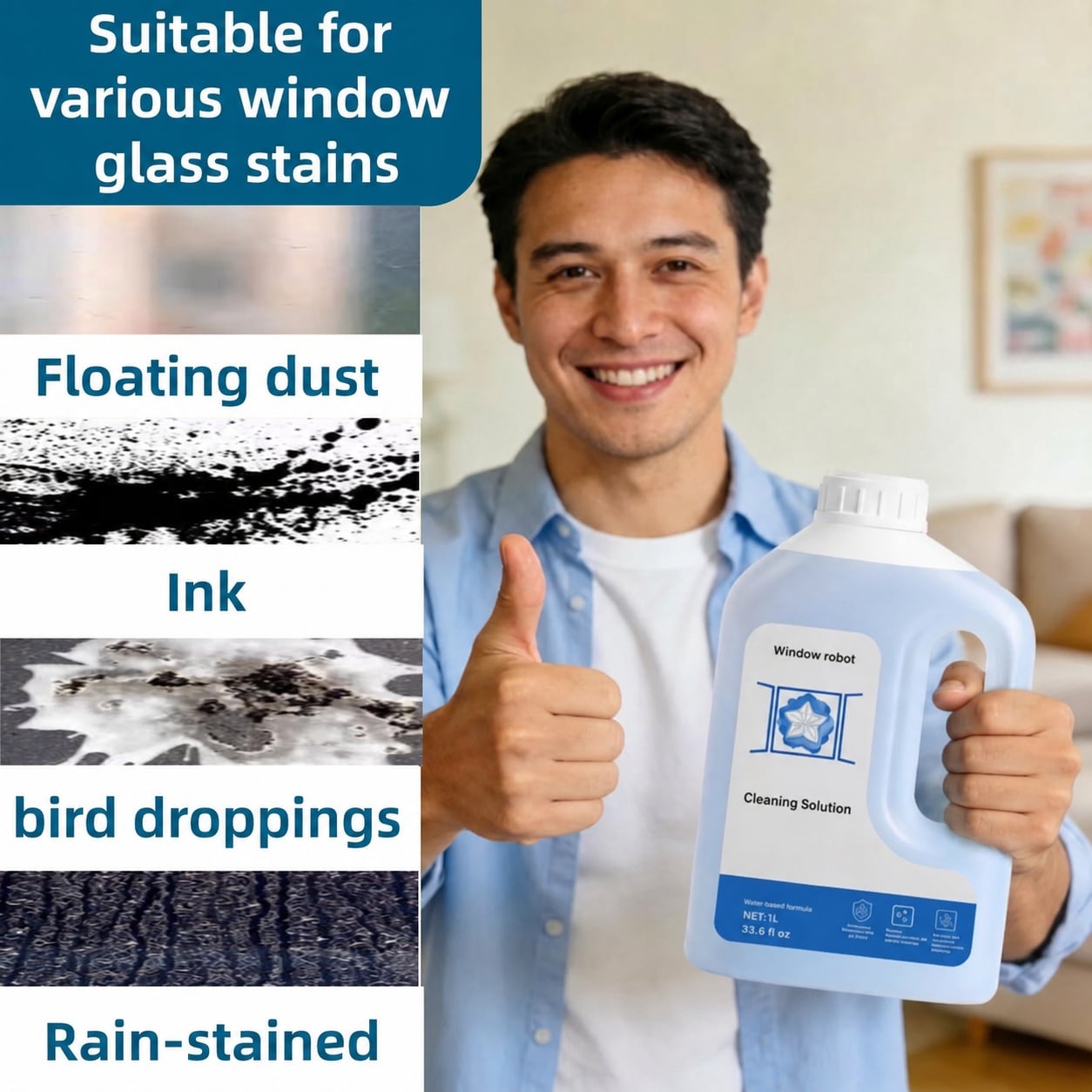 UUDULY LUU0716U096 Glass-Cleaners - View #4