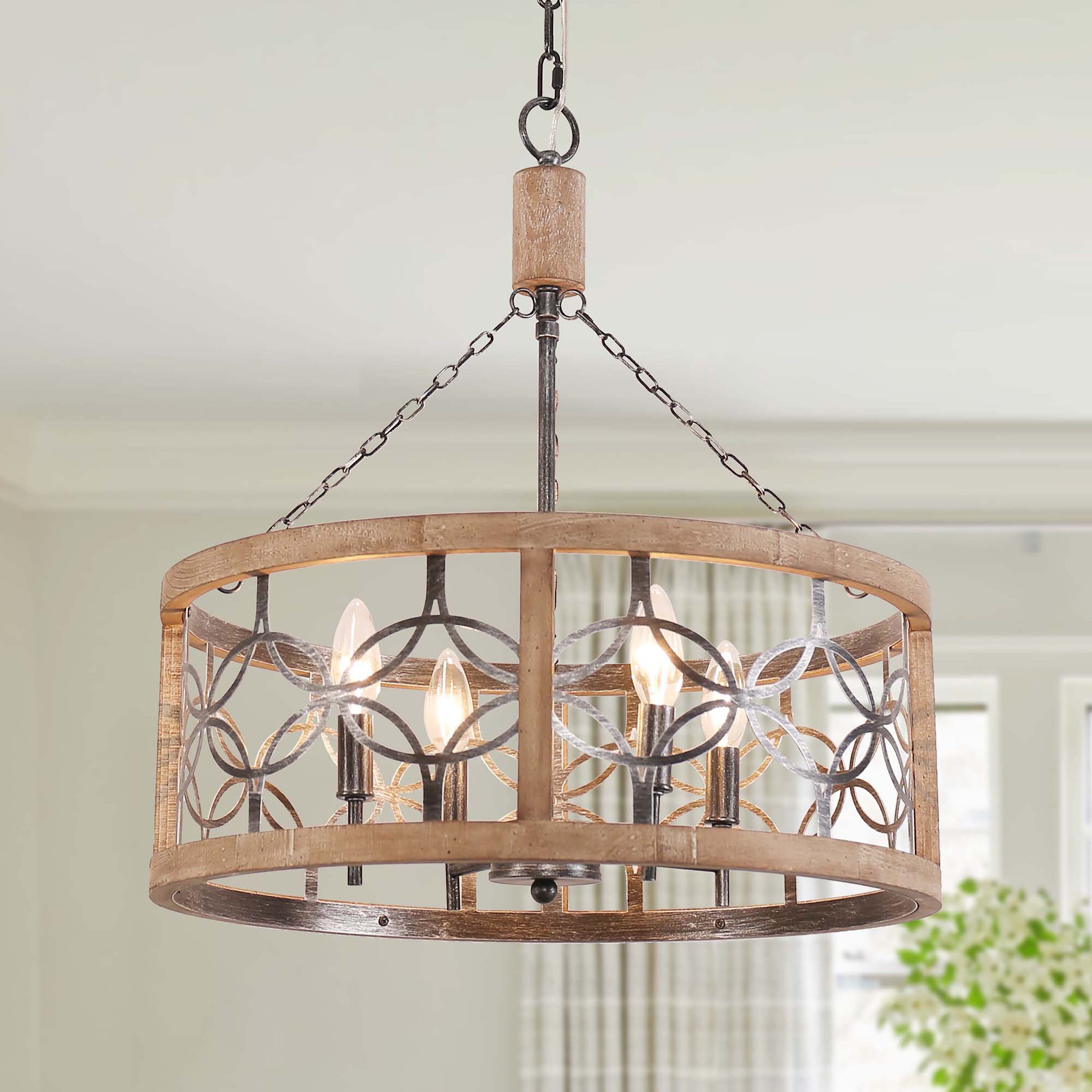 Lowes rustic chandeliers sales