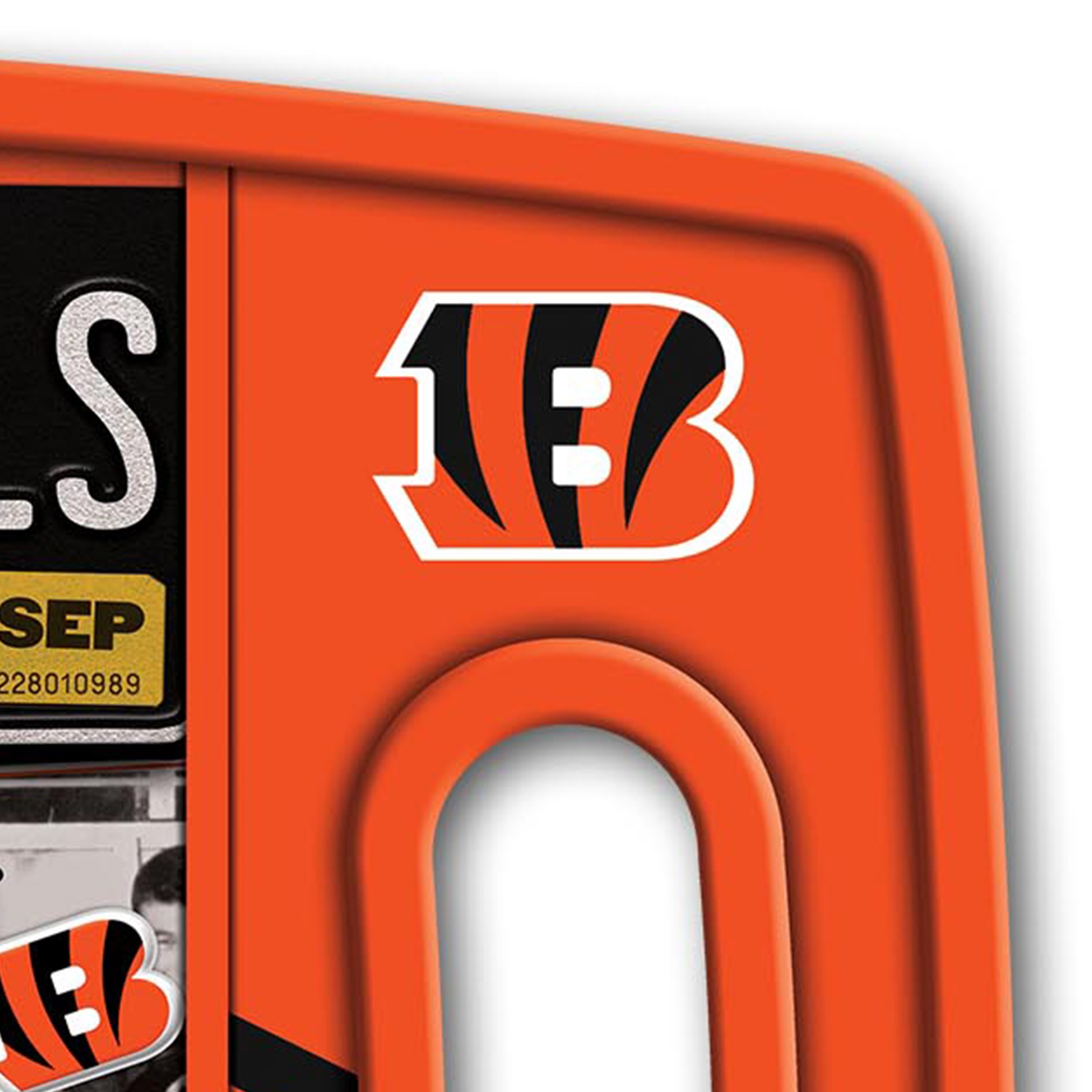 Sportula Cincinnati Bengals Retro Series Cutting Board 9-in L x 14.5-in W  Plastic Cutting Board in the Cutting Boards department at