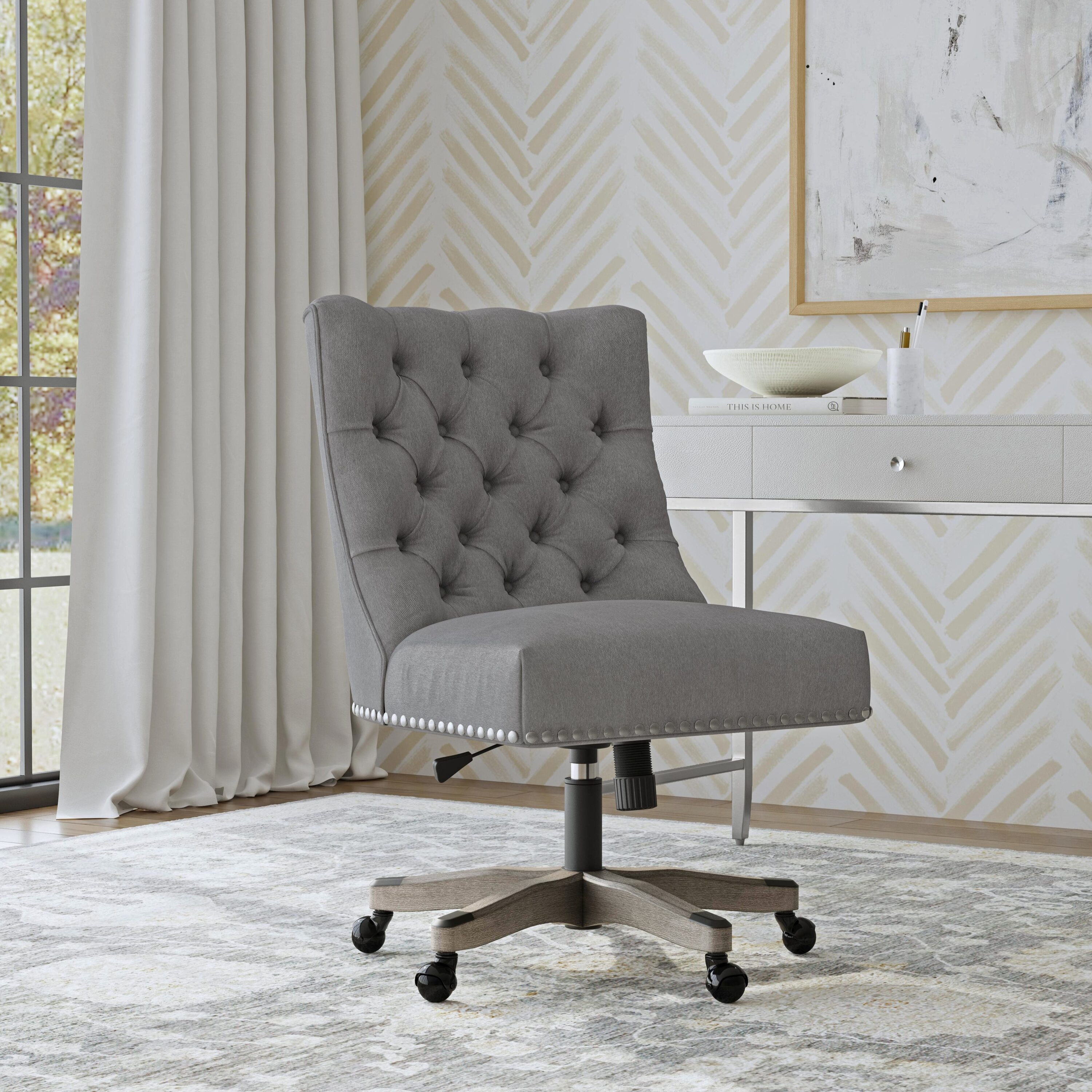 Linon OC094LGRY01U Office-Chairs - View #7