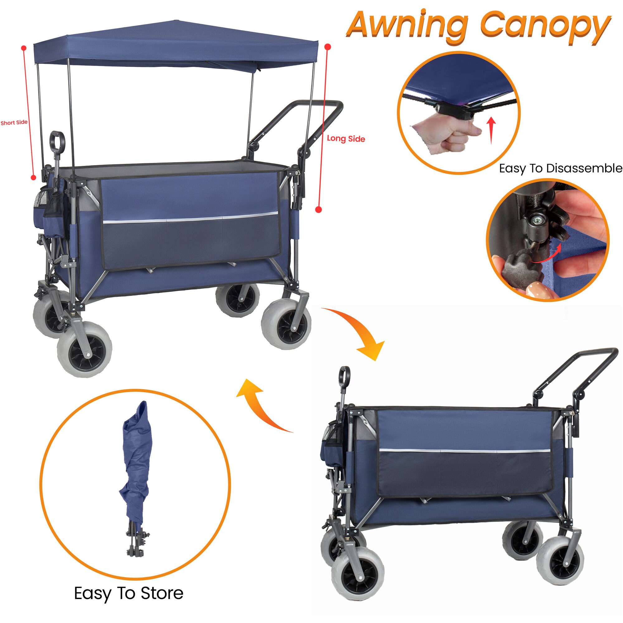 Afoxsos LAF0302Y19 Yard-Carts - View #3