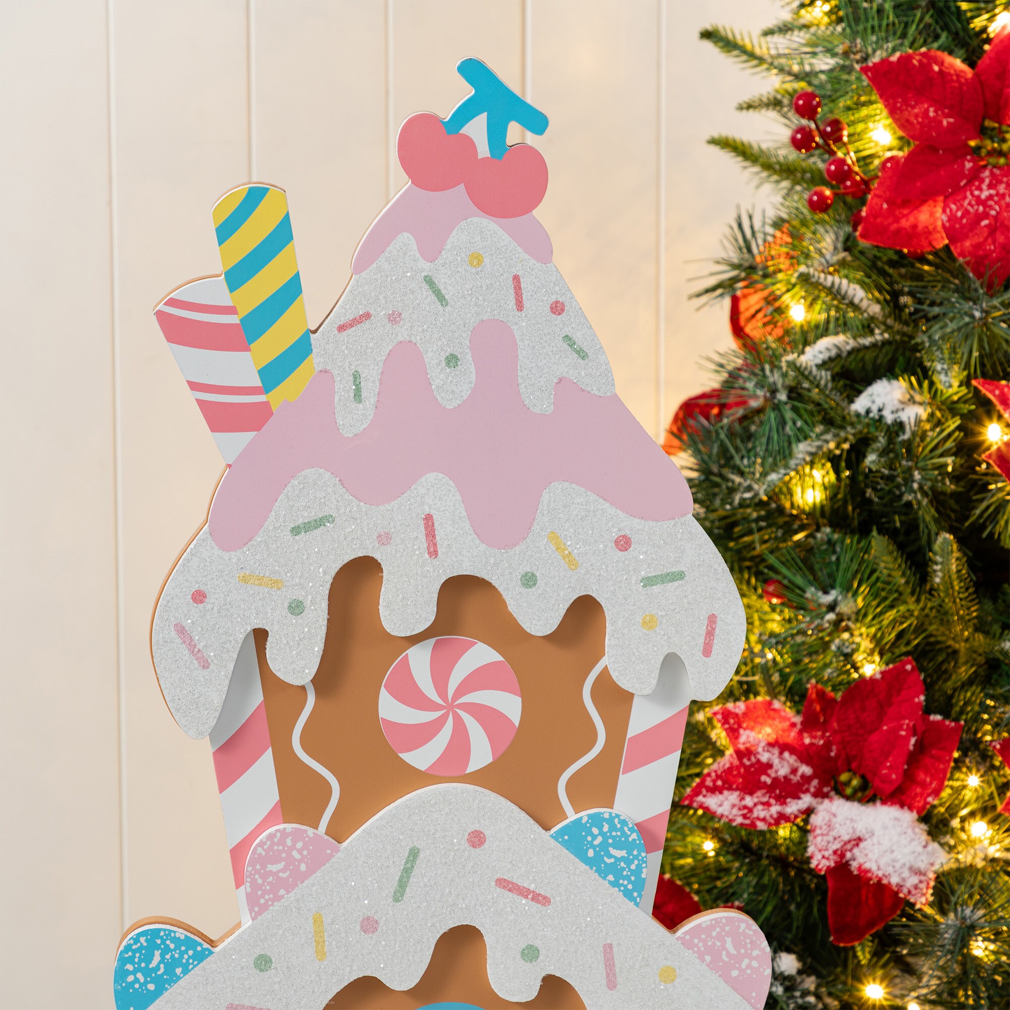 Glitzhome 2010100079 Table-Christmas-Decorations - View #8