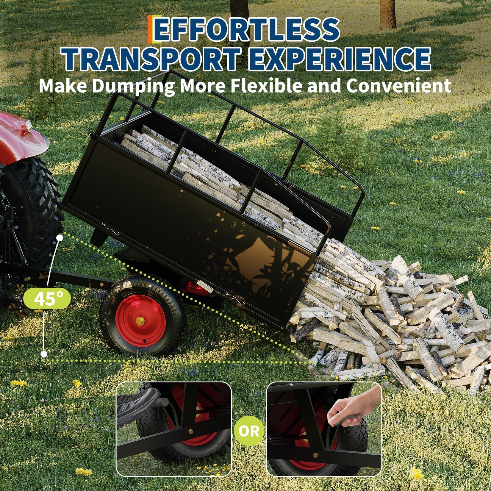 GarveeLife LMYLC-658762 Dump-Cart - View #6